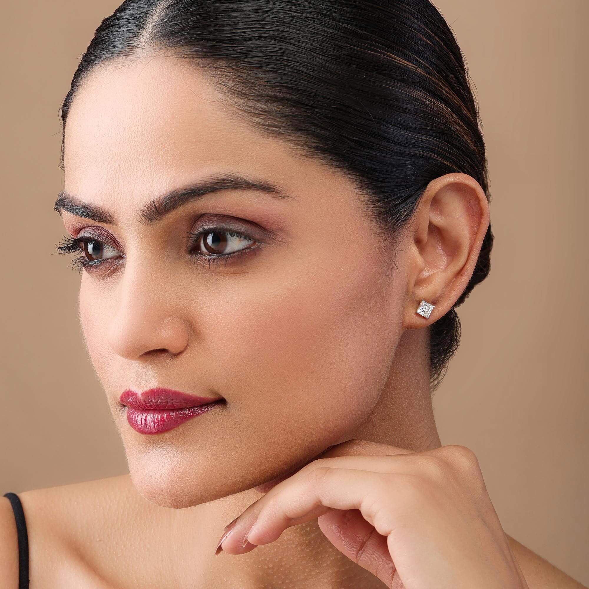 Classic Solitaire Earrings