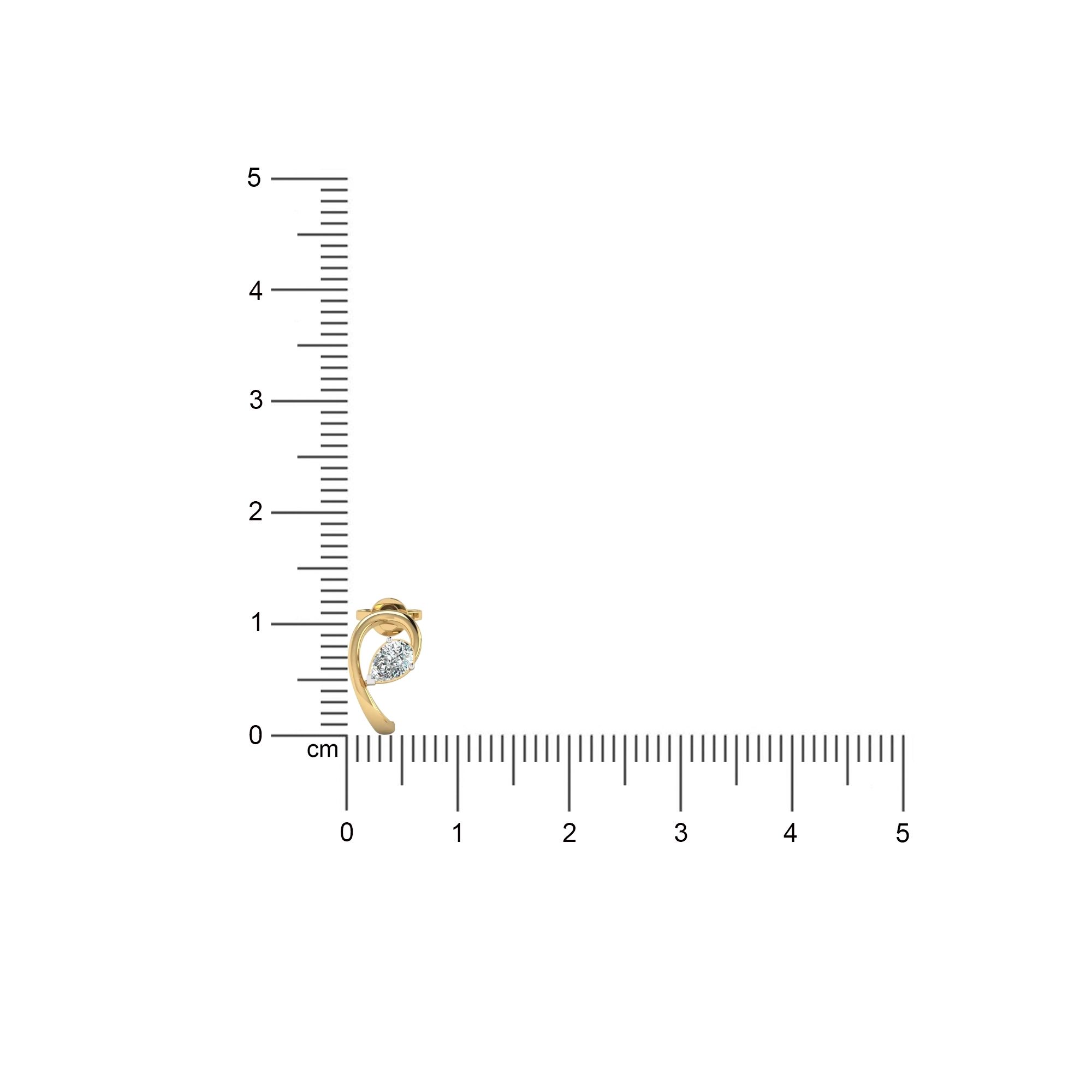 Pear Drop Elegance Earrings