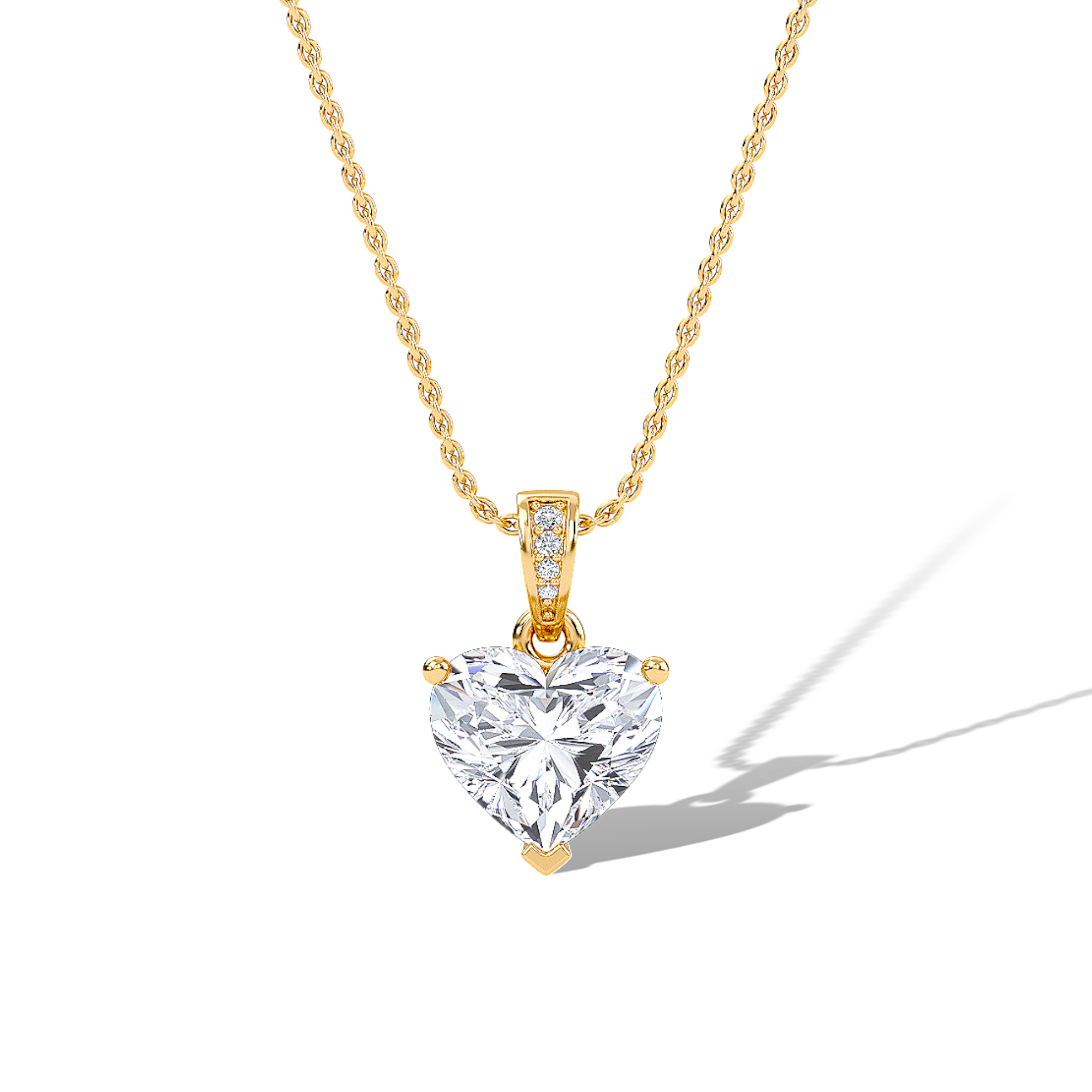 Classic Solitaire Pendant