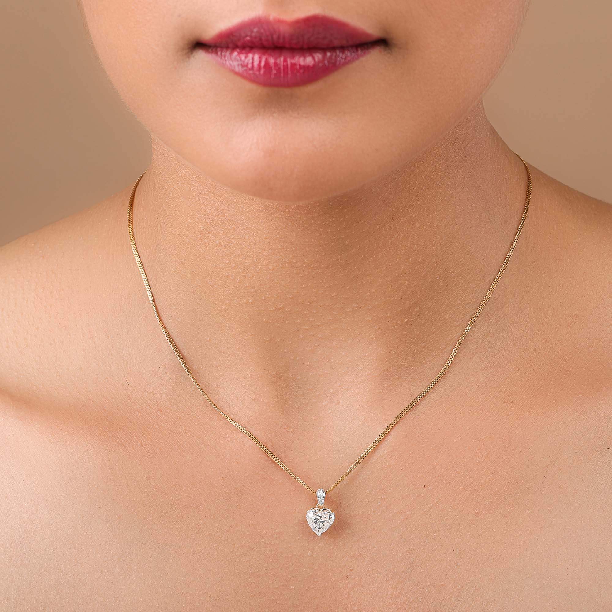 Classic Solitaire Pendant