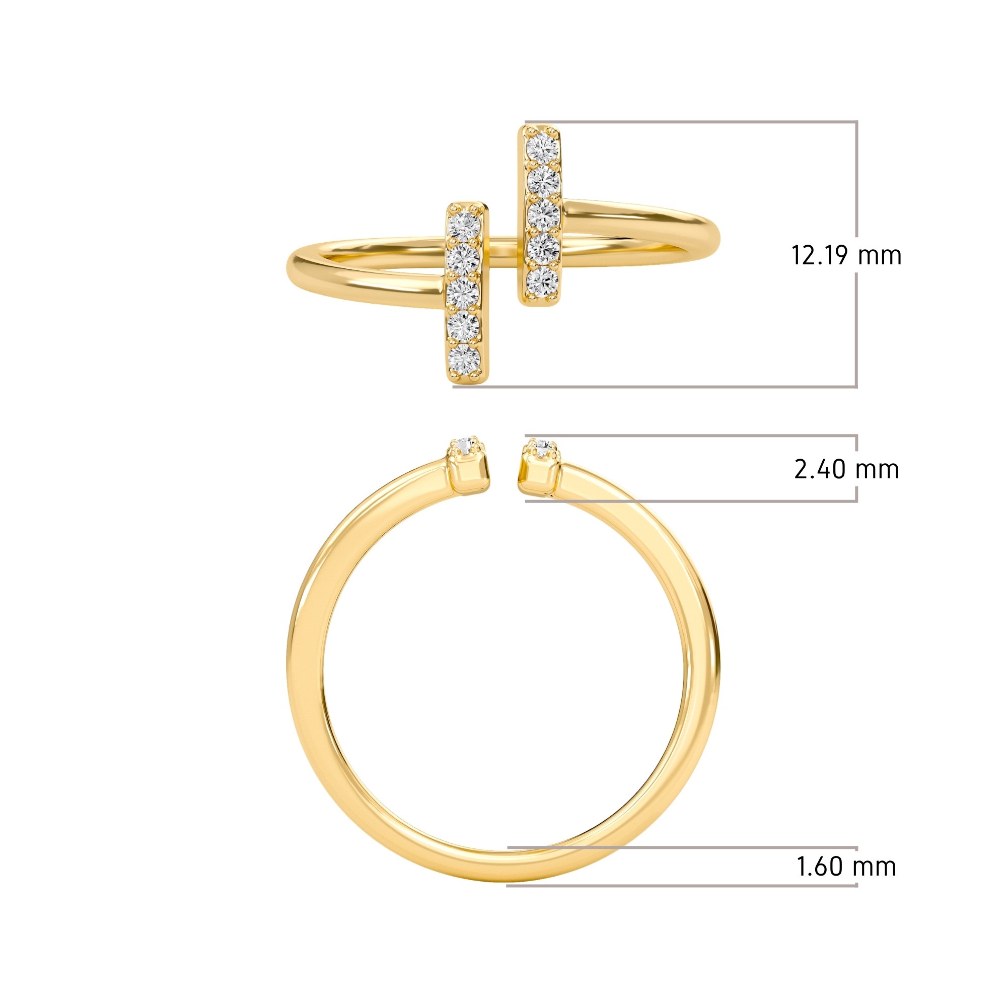 Linear Open Ring