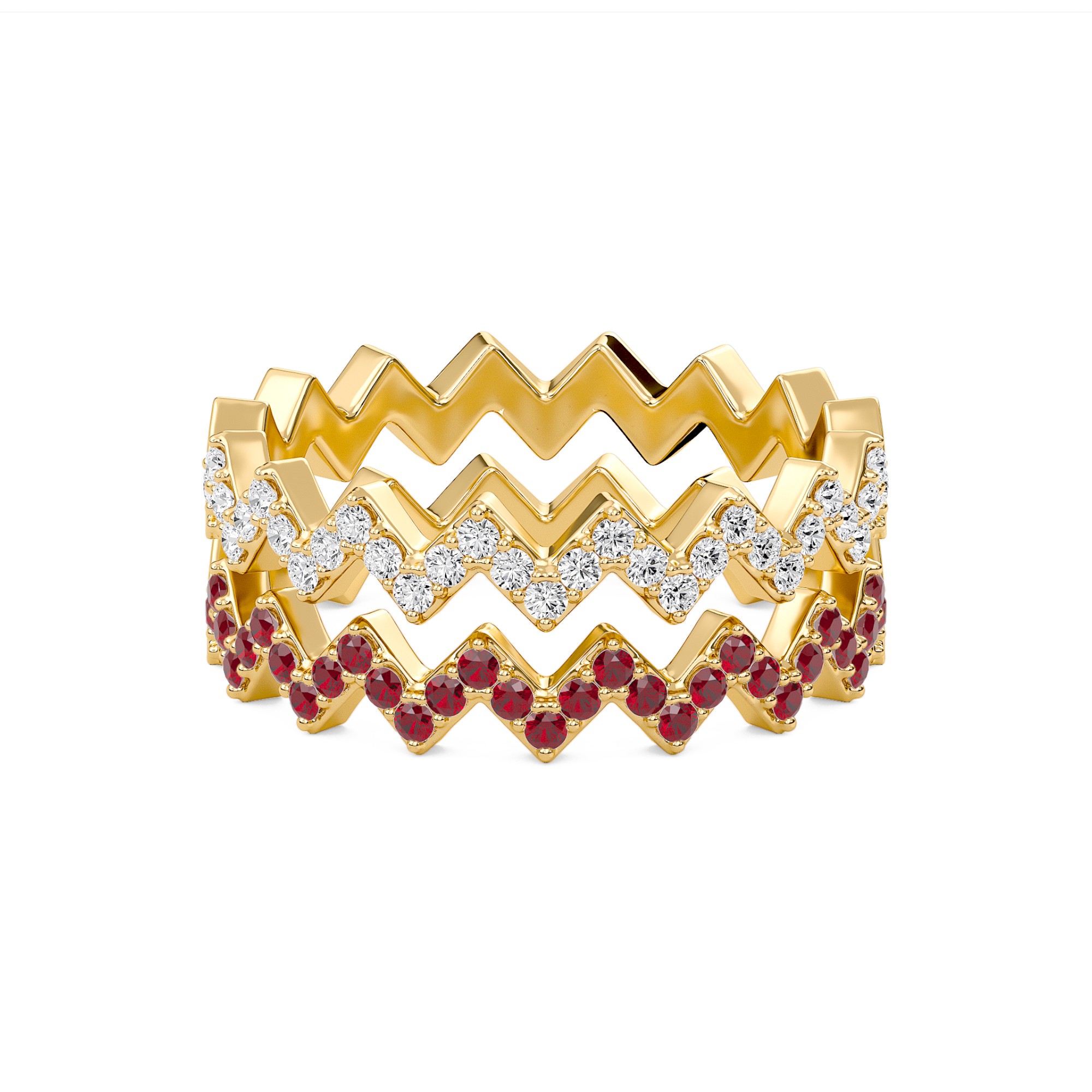 Duet Row Ruby Band
