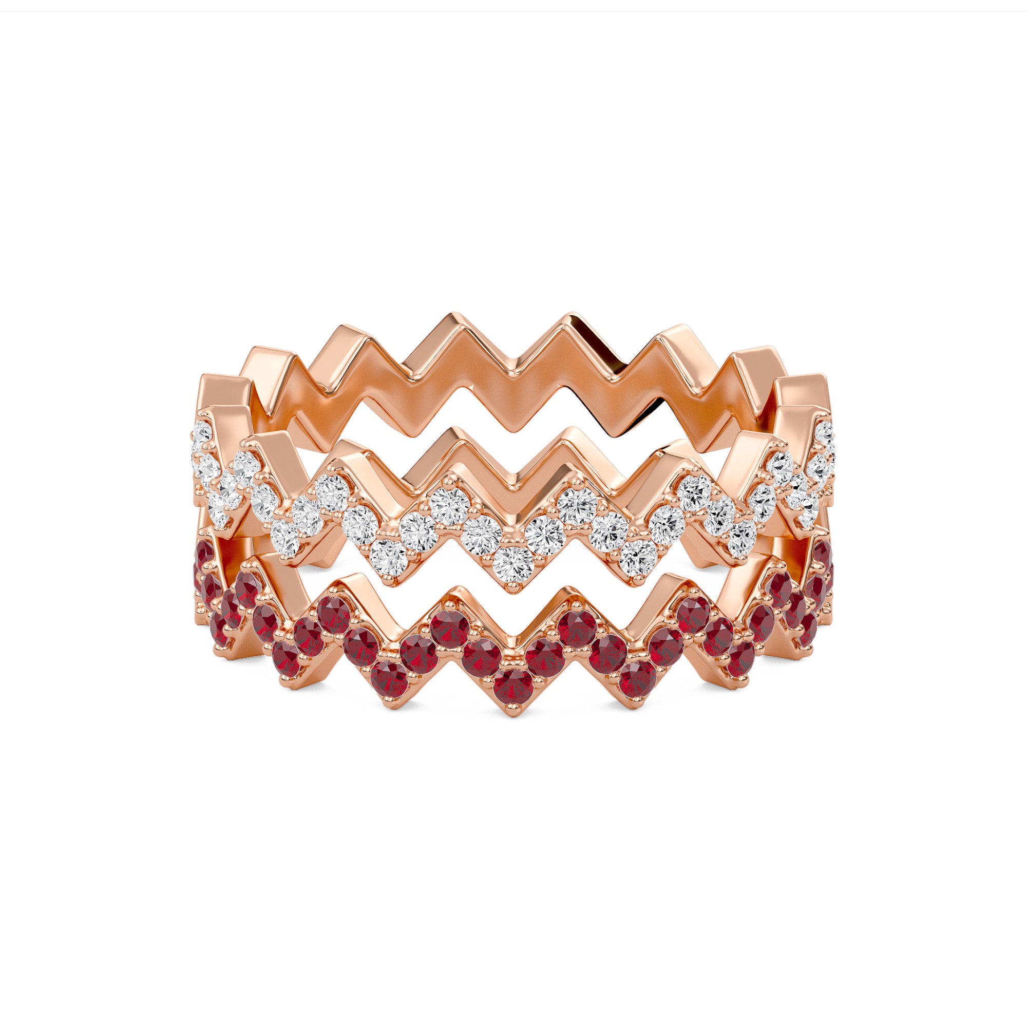 Duet Row Ruby Band