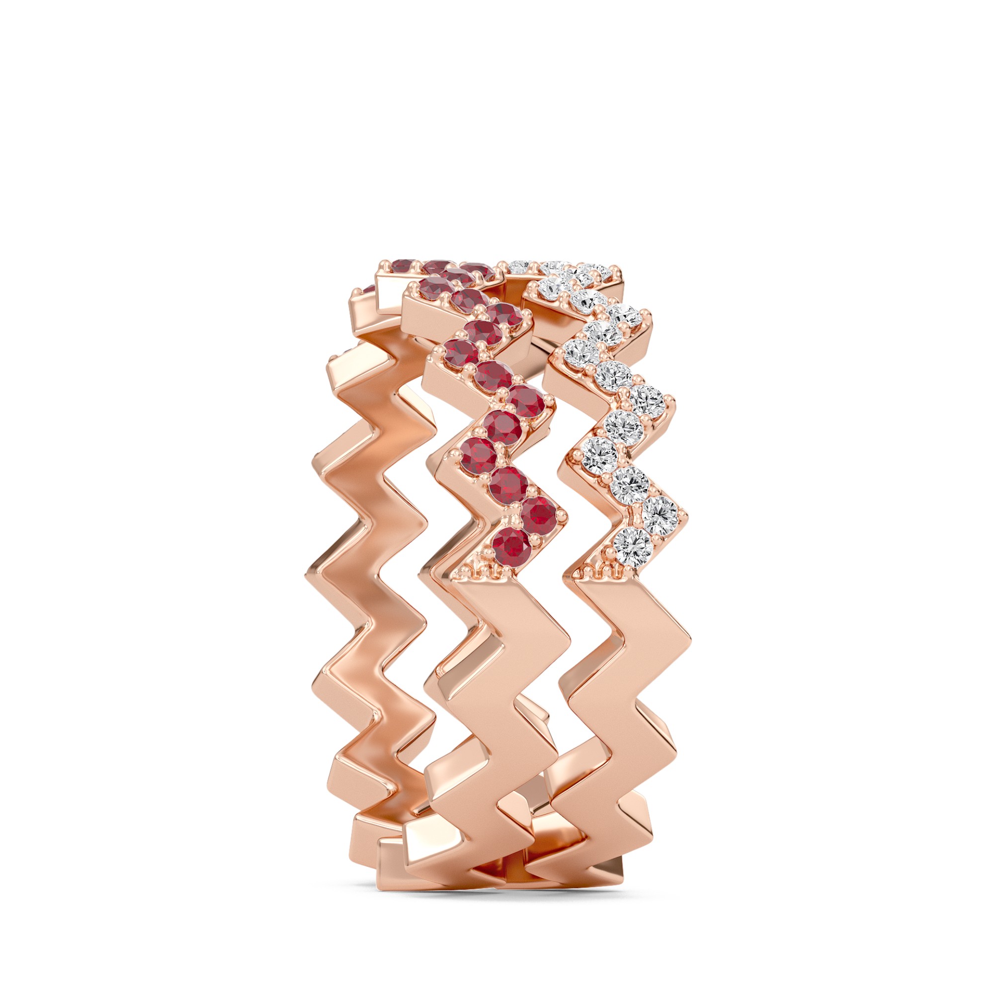 Duet Row Ruby Band