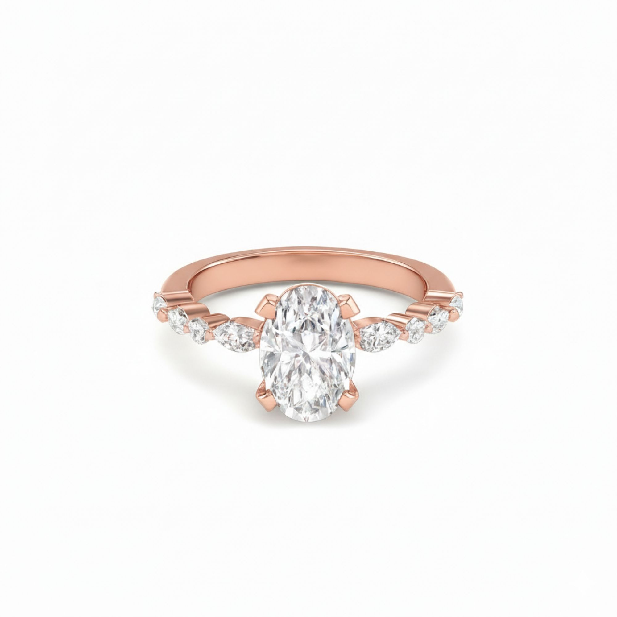 Hidden Halo Ring