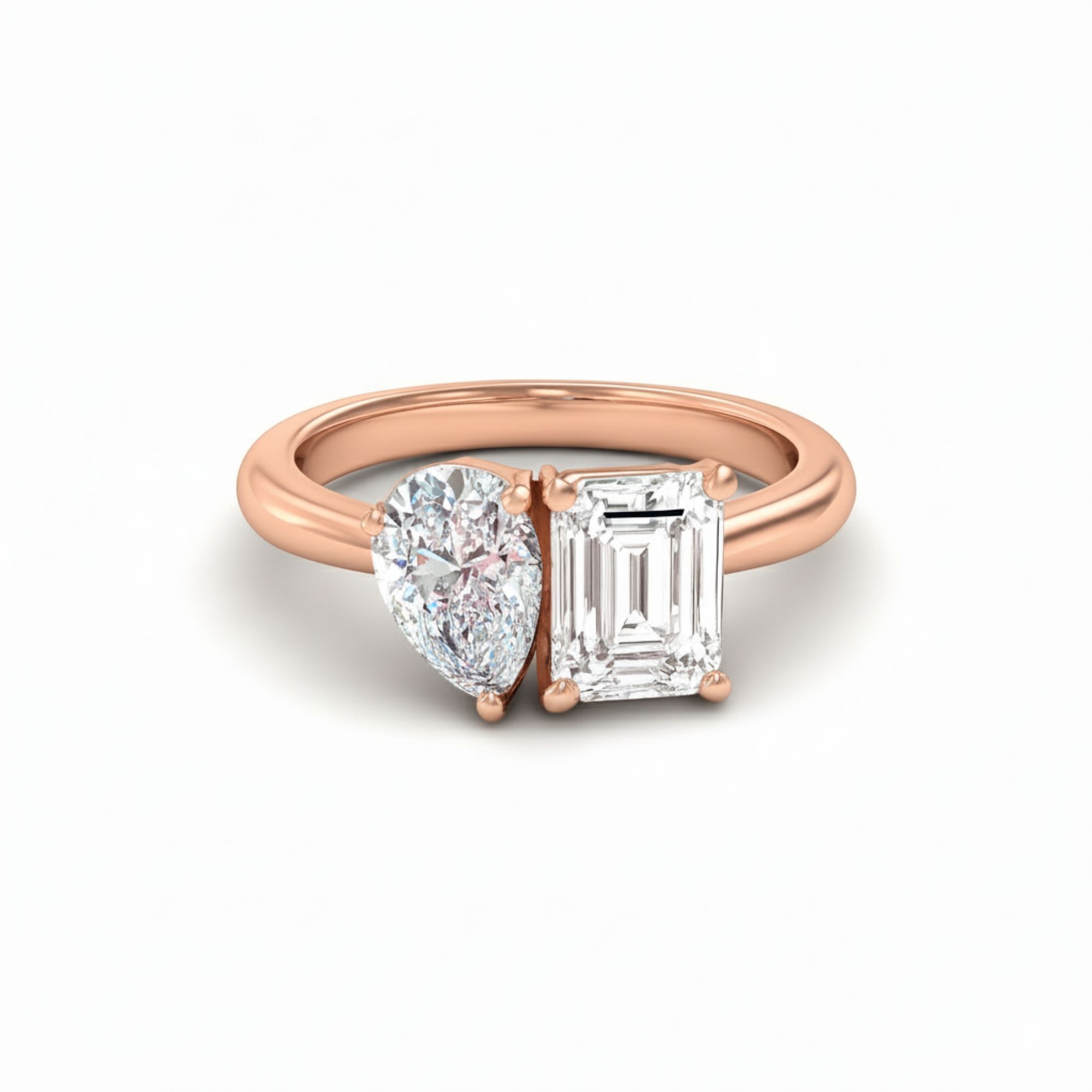 Pear Emra Toi-Et-Moi Ring