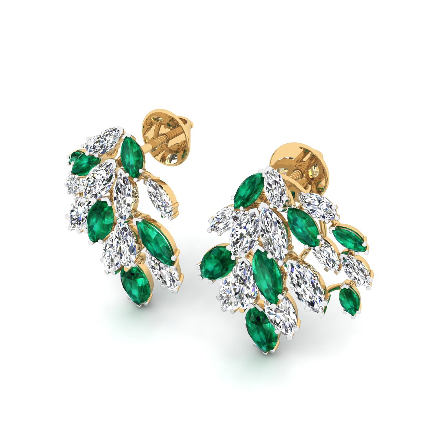 Brilliant Cascade Earrings
