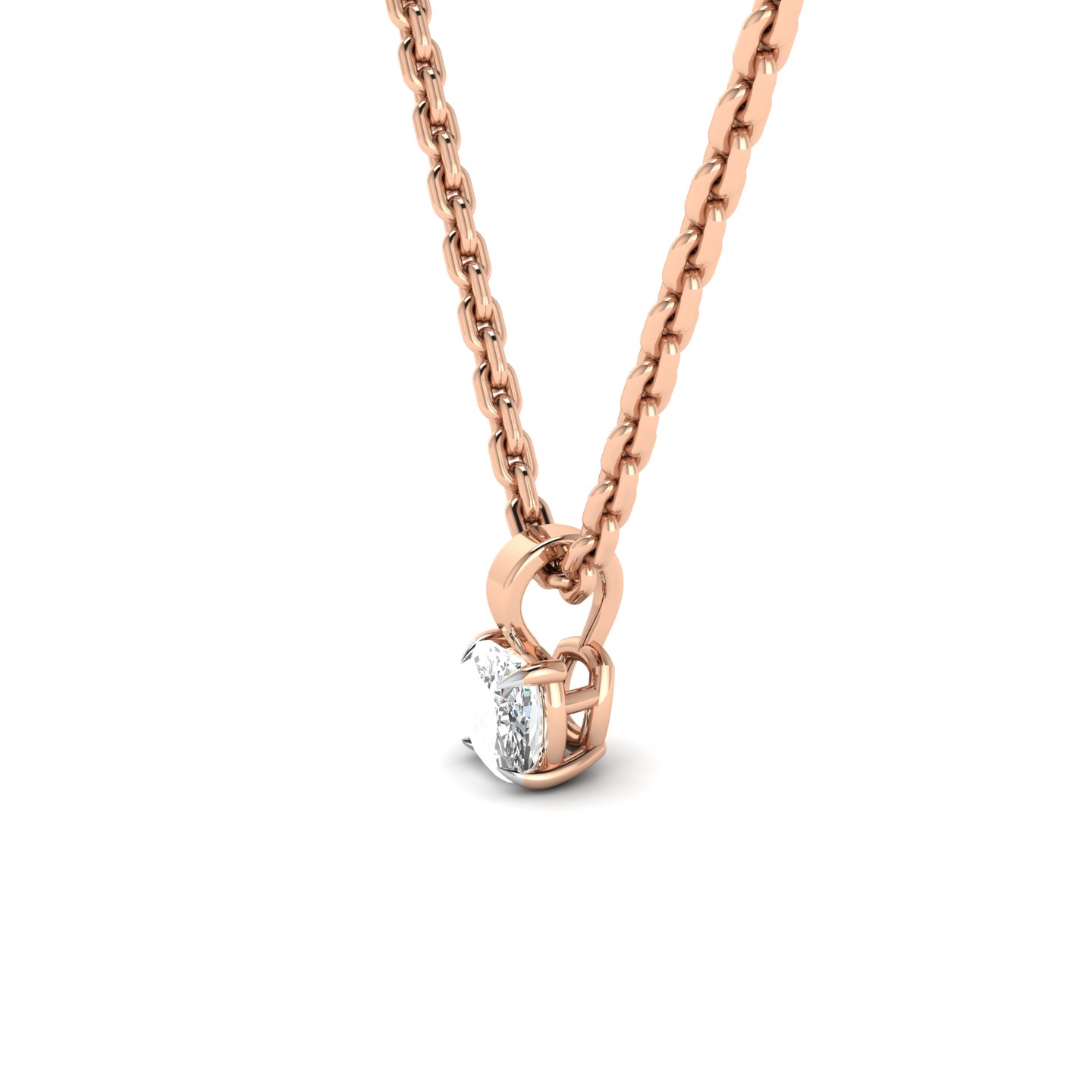  Cushion Diamond Pendant