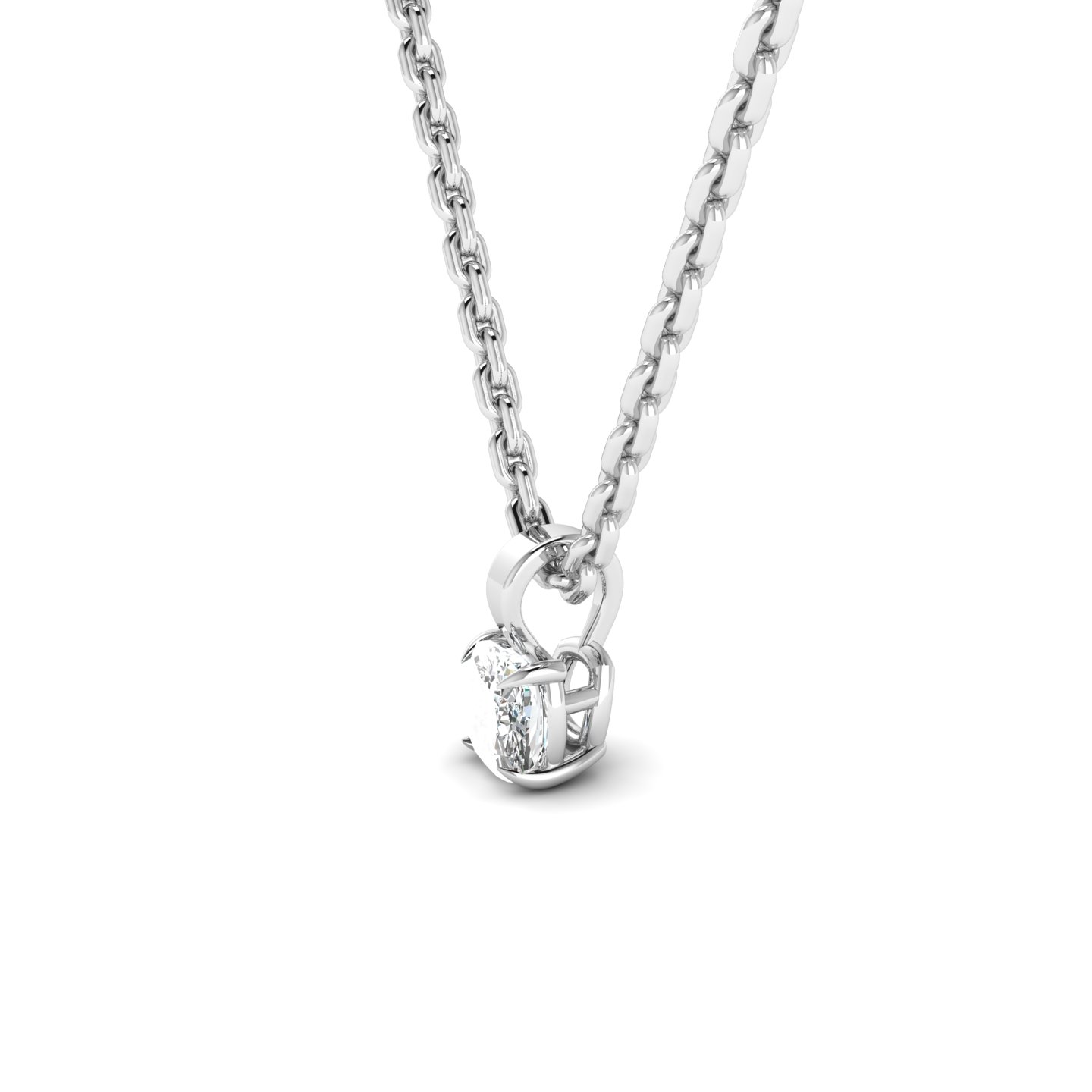  Cushion Diamond Pendant