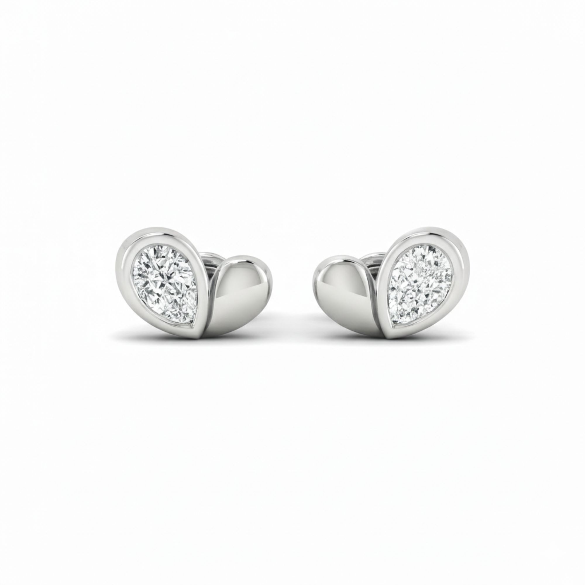 Pear Diamond Studs