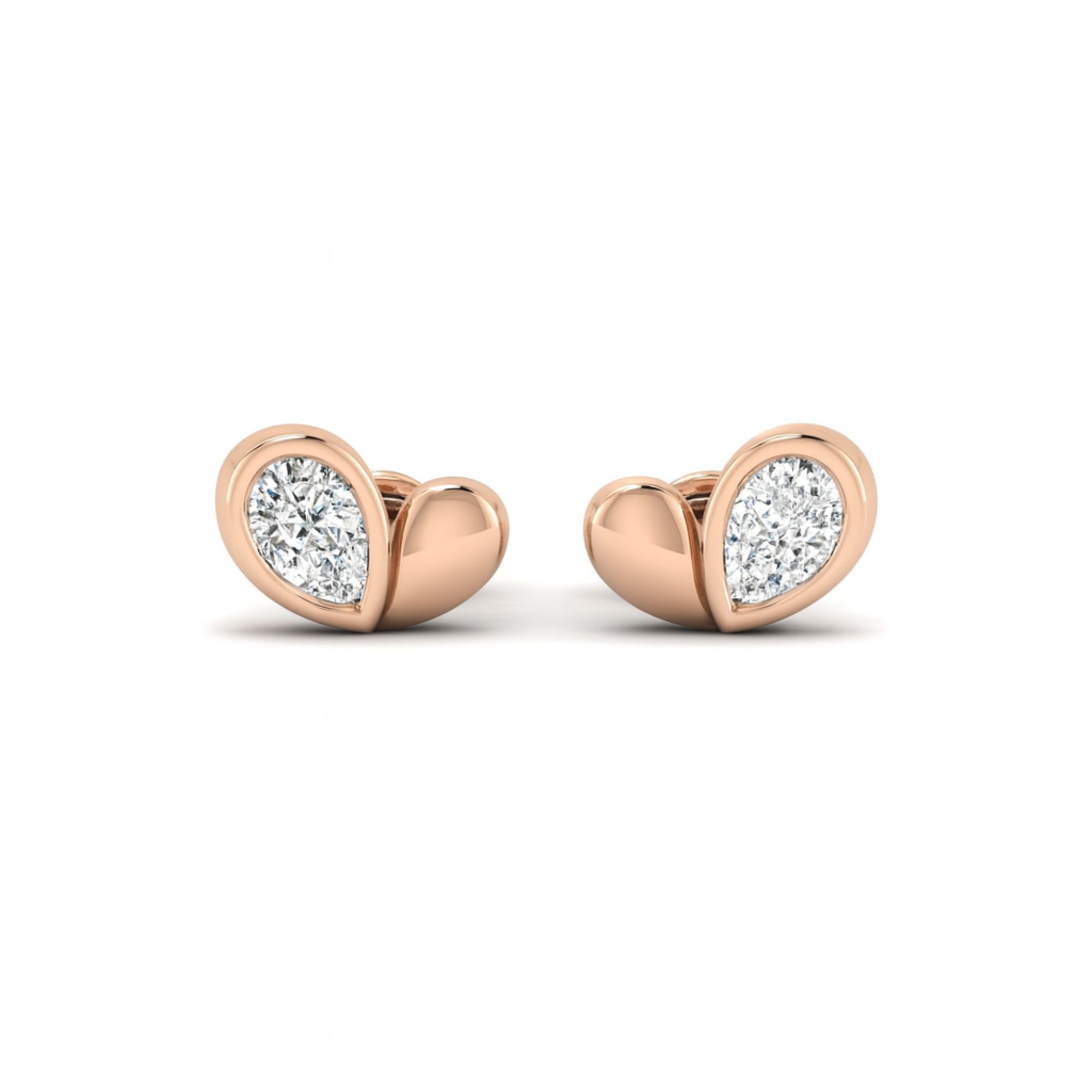 Pear Diamond Studs