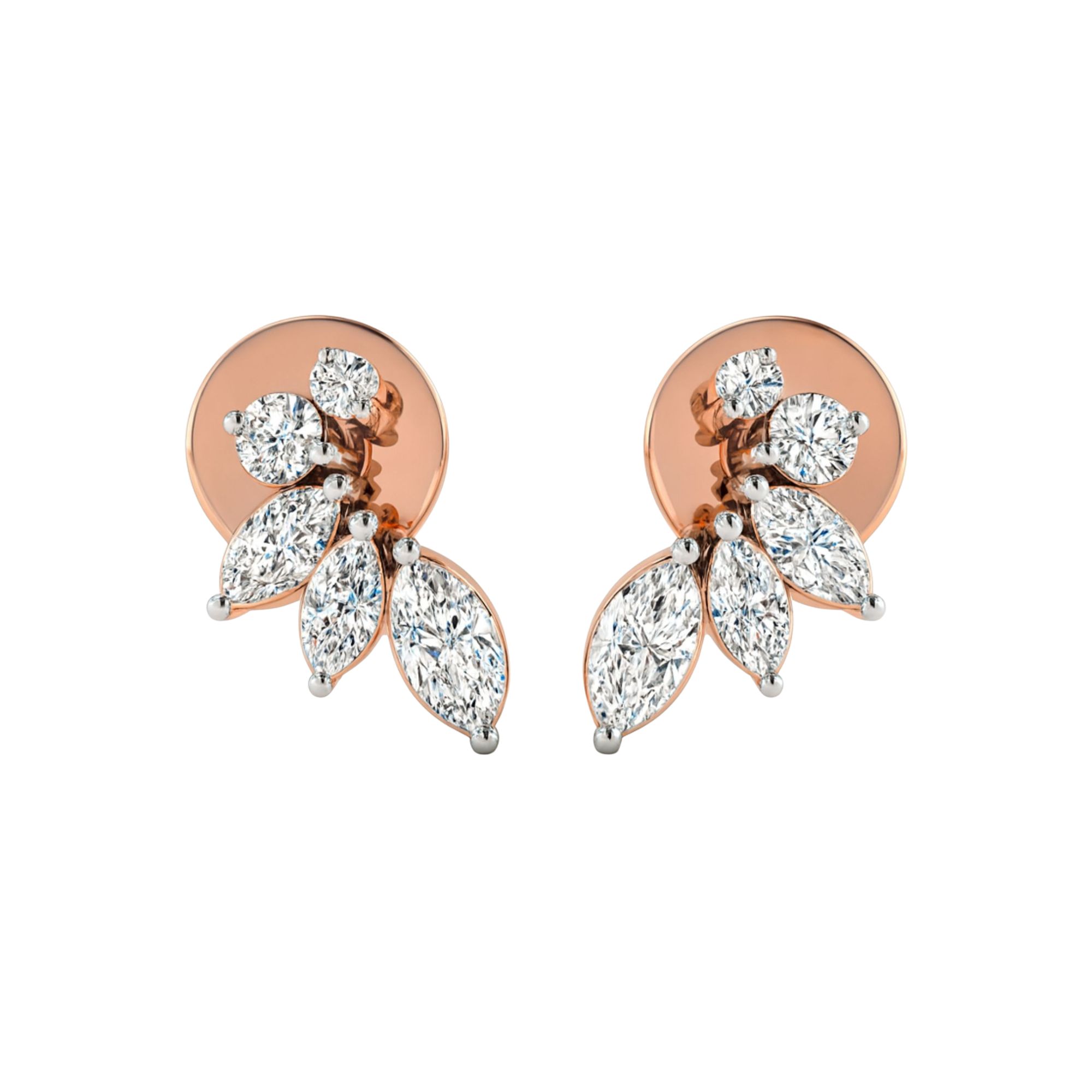 Marquise Climber Earrings