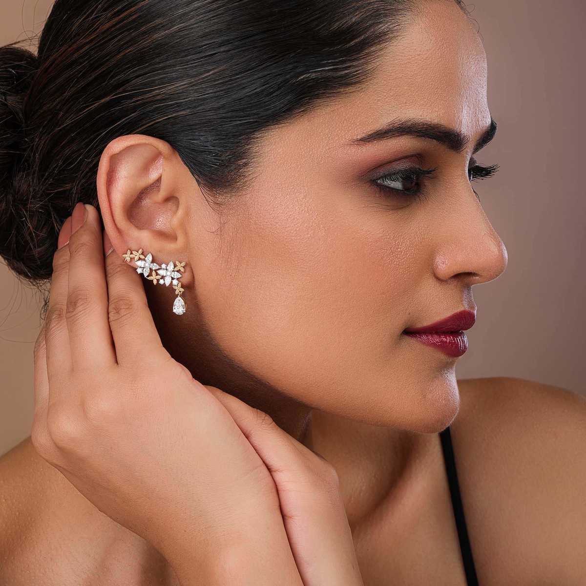 Ivy Trail Drop Earrings