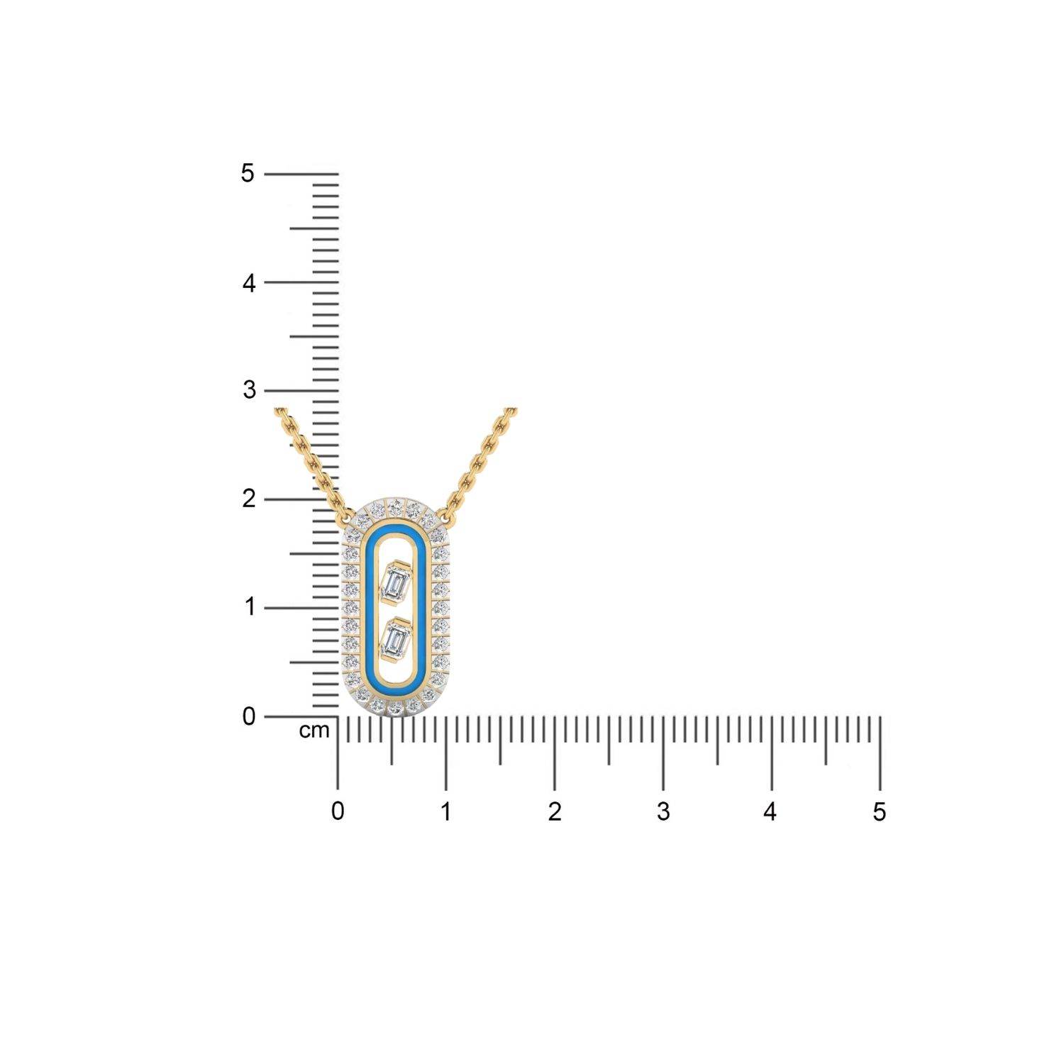 Diamond Duet Pendant