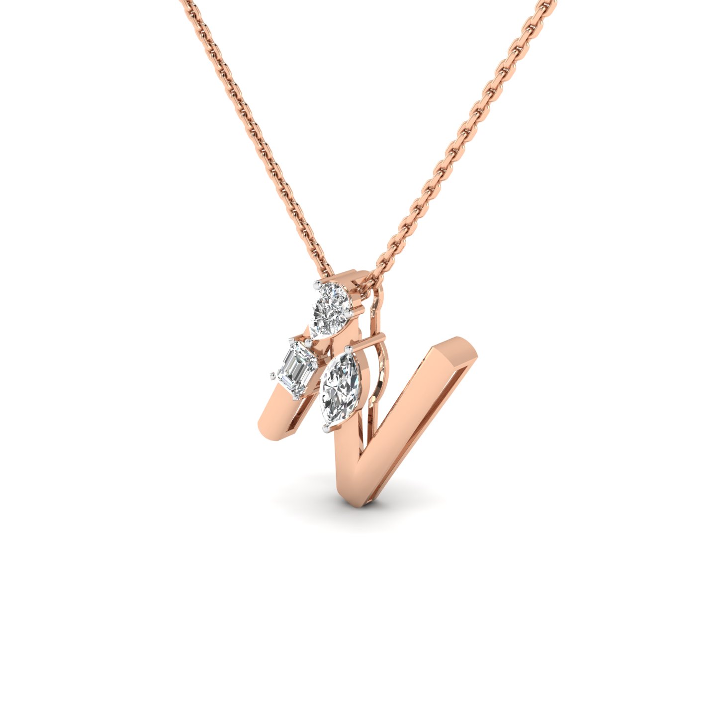 'N' Alphabet Pendant