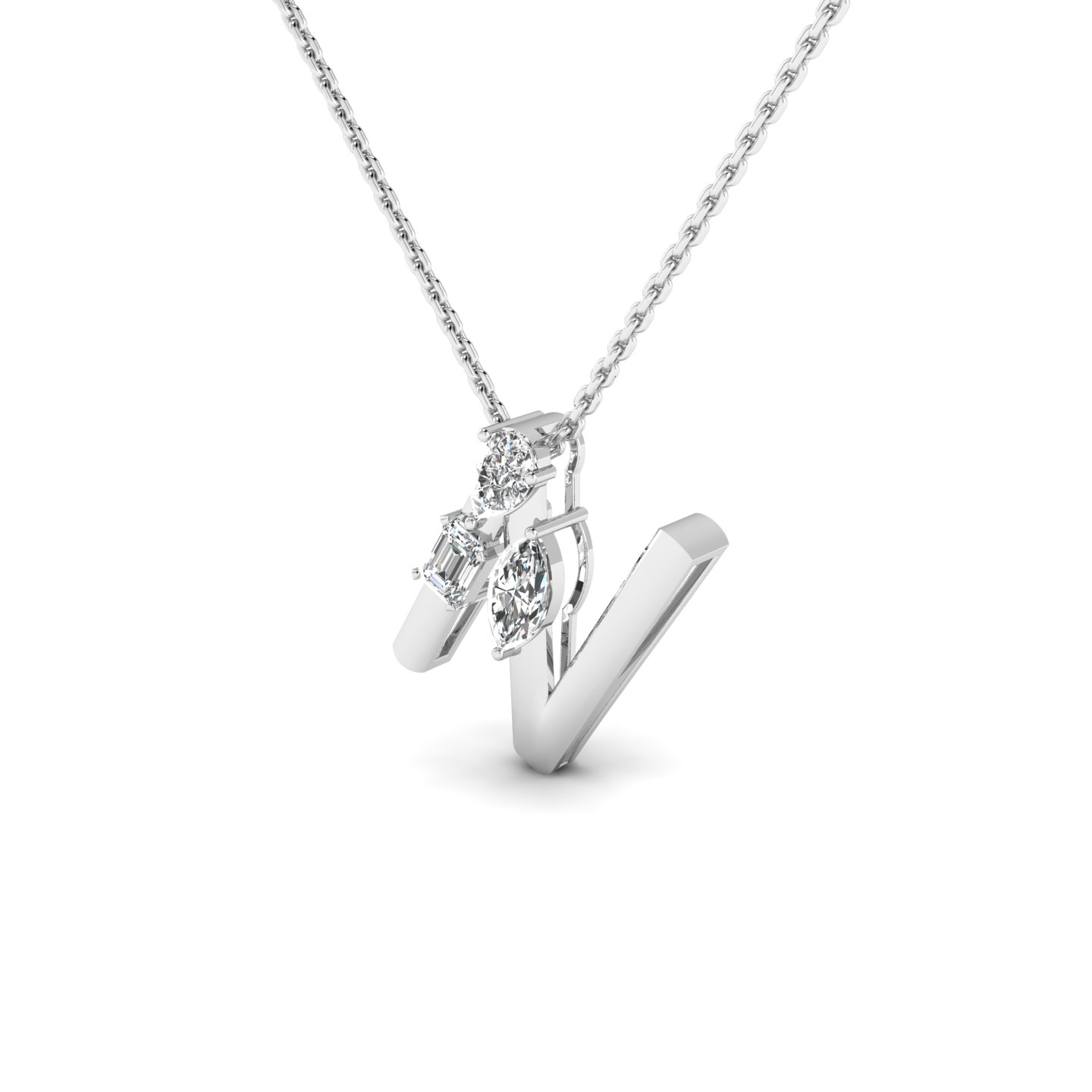 'N' Alphabet Pendant