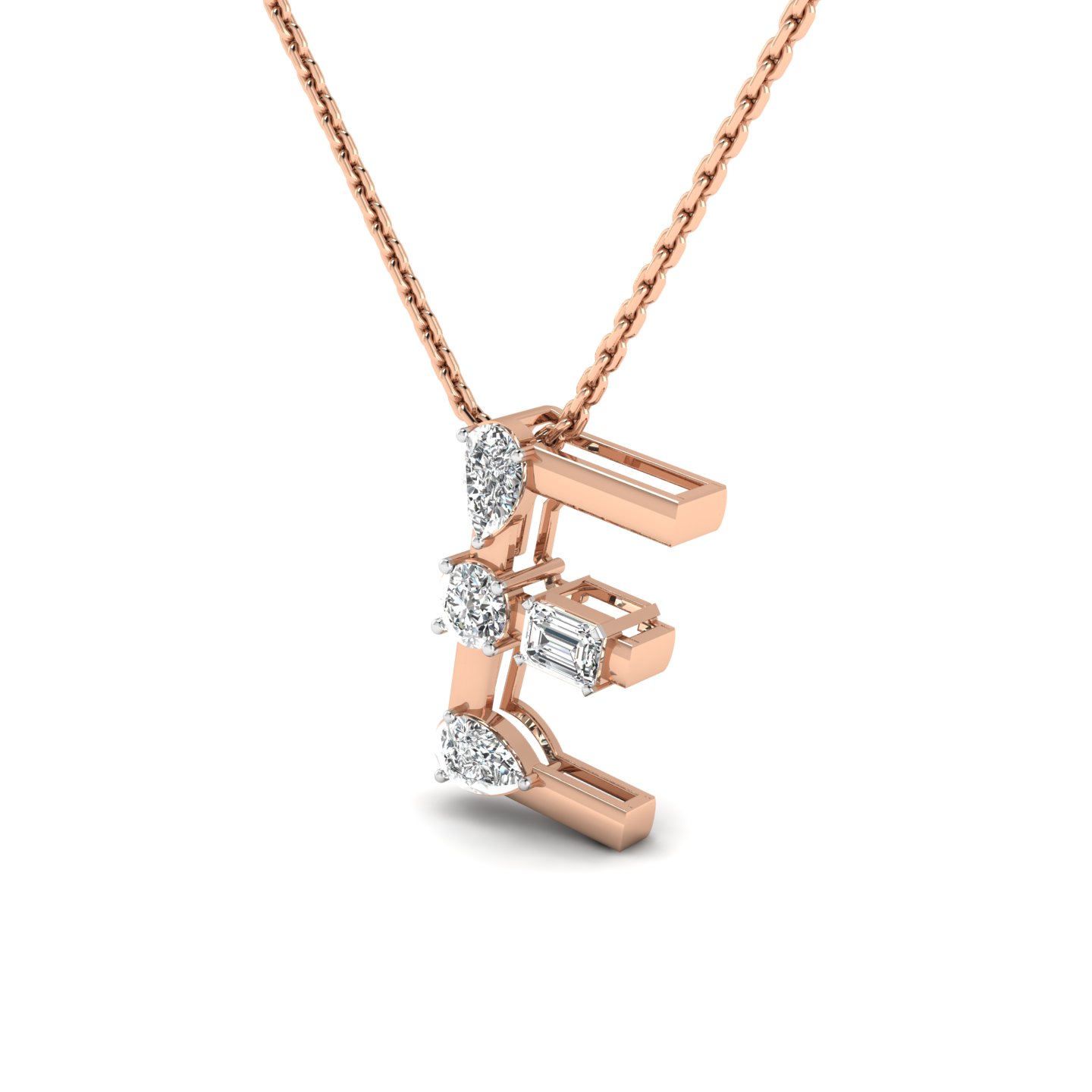 "E" Alphabet  pendant