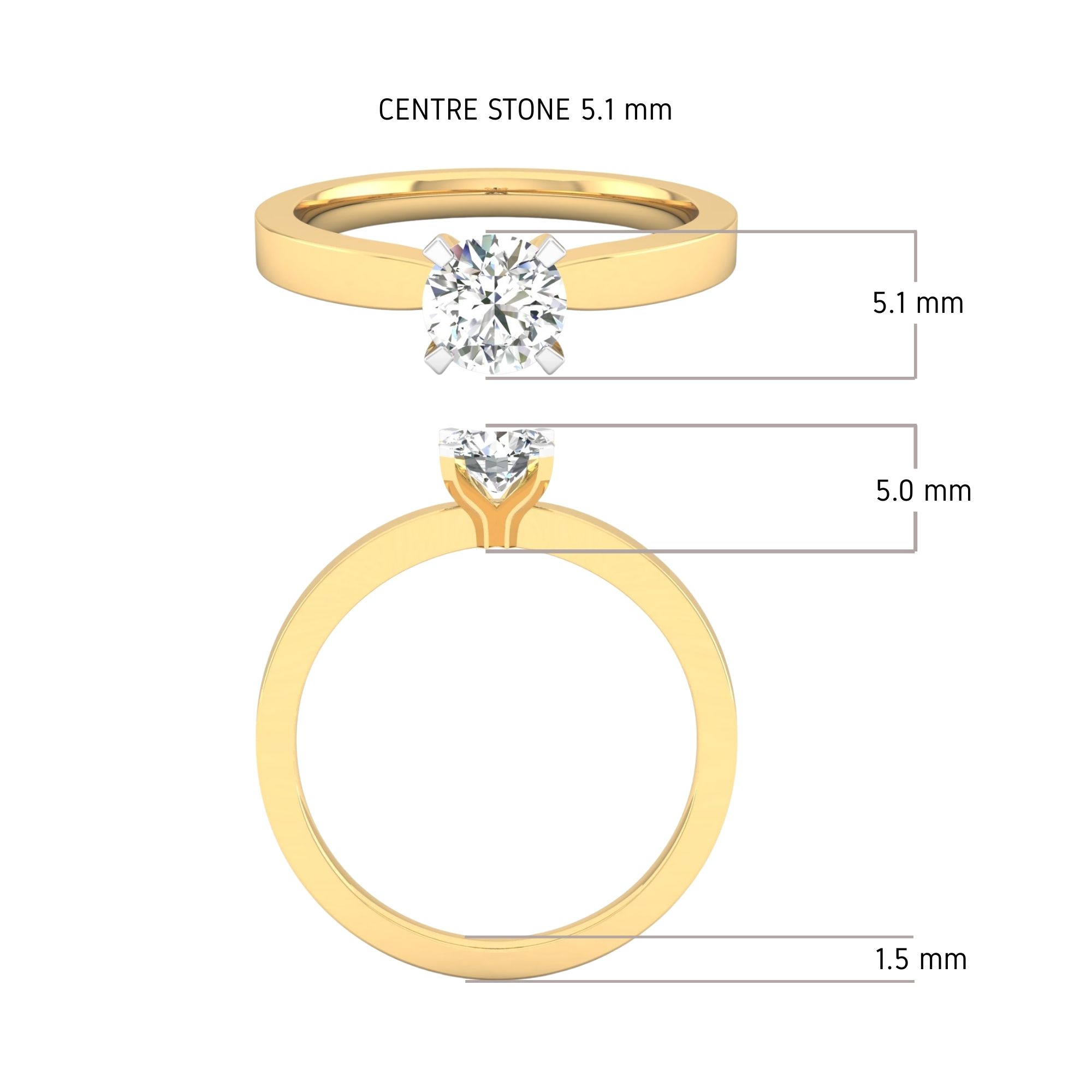 The Classic Solitaire Ring