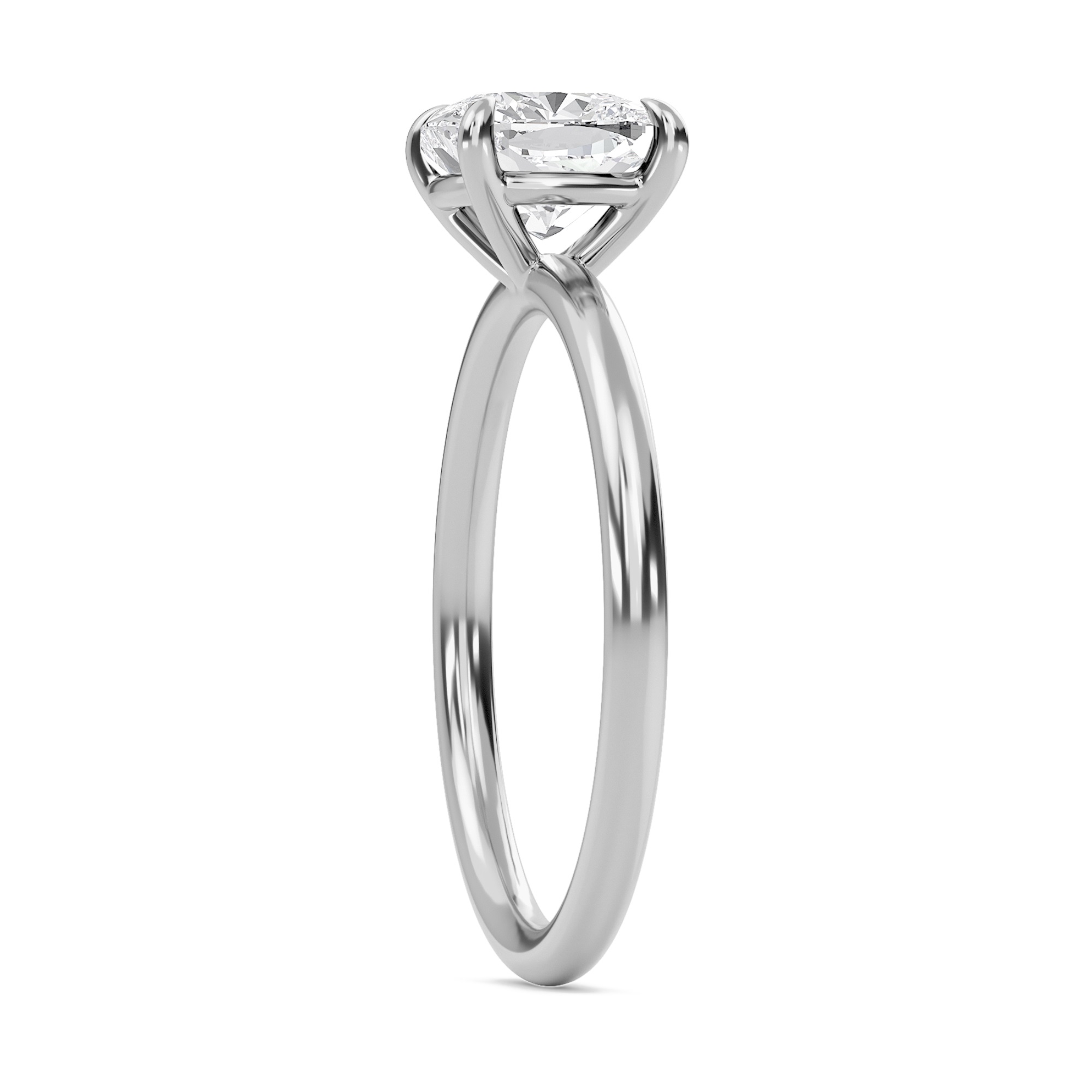 Cushion Perfect Fit Engagement Ring