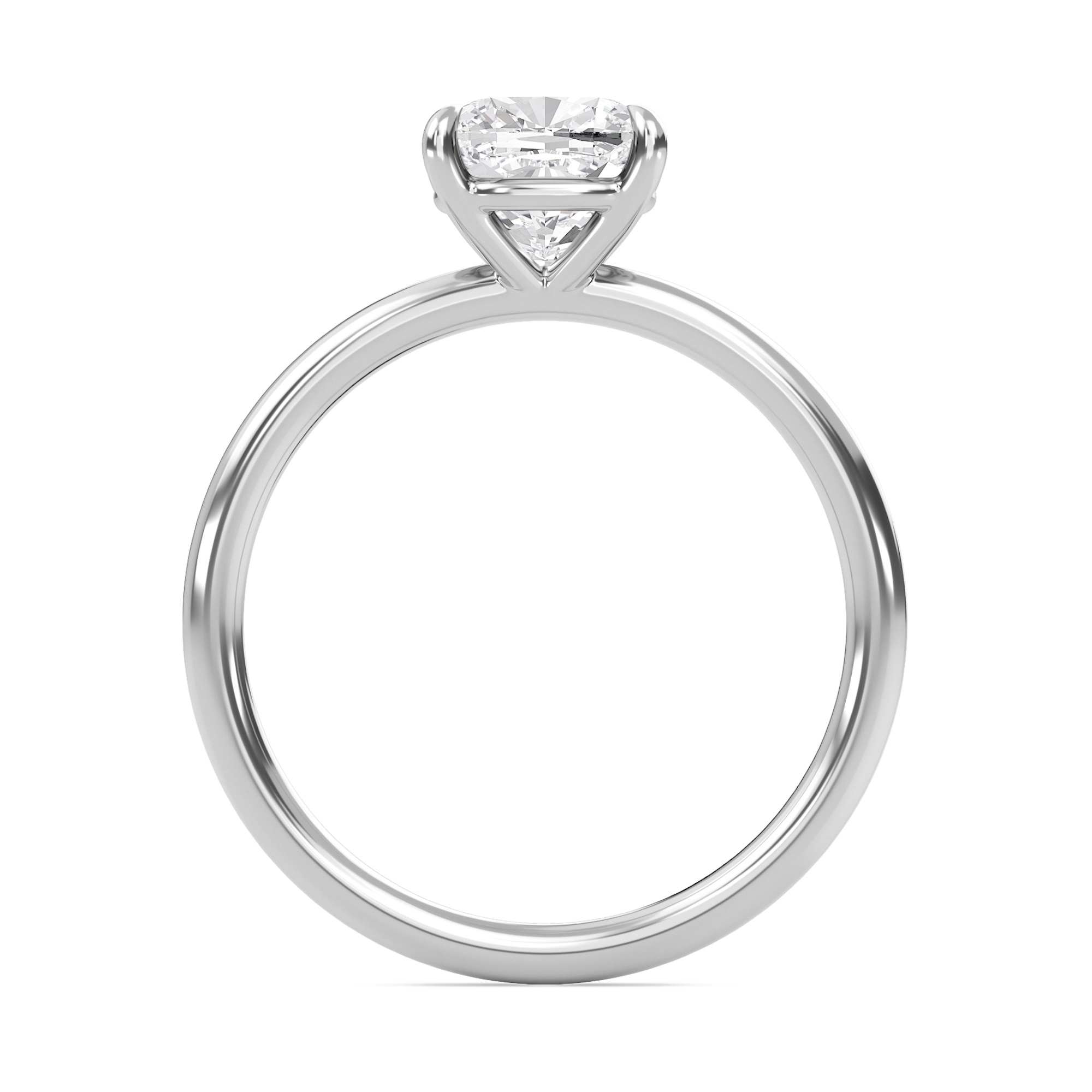 Cushion Perfect Fit Engagement Ring