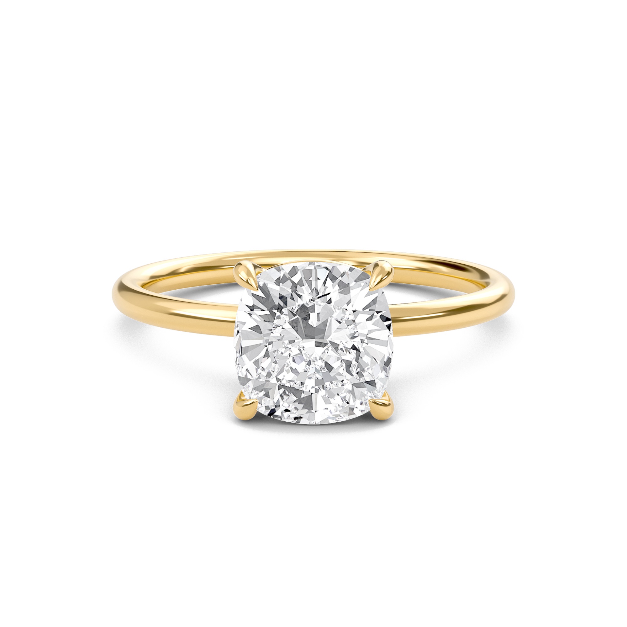 Cushion Perfect Fit Engagement Ring