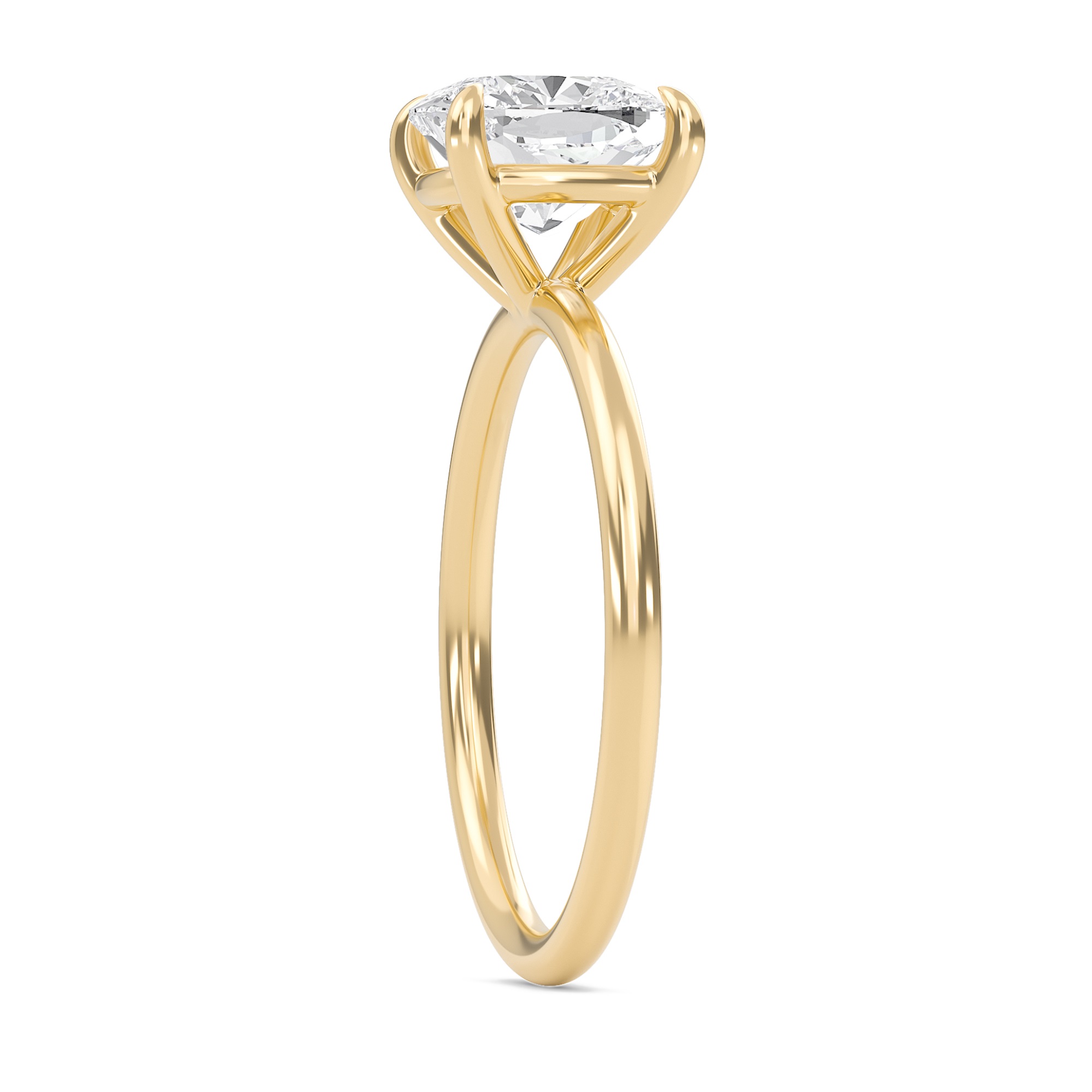 Cushion Perfect Fit Engagement Ring