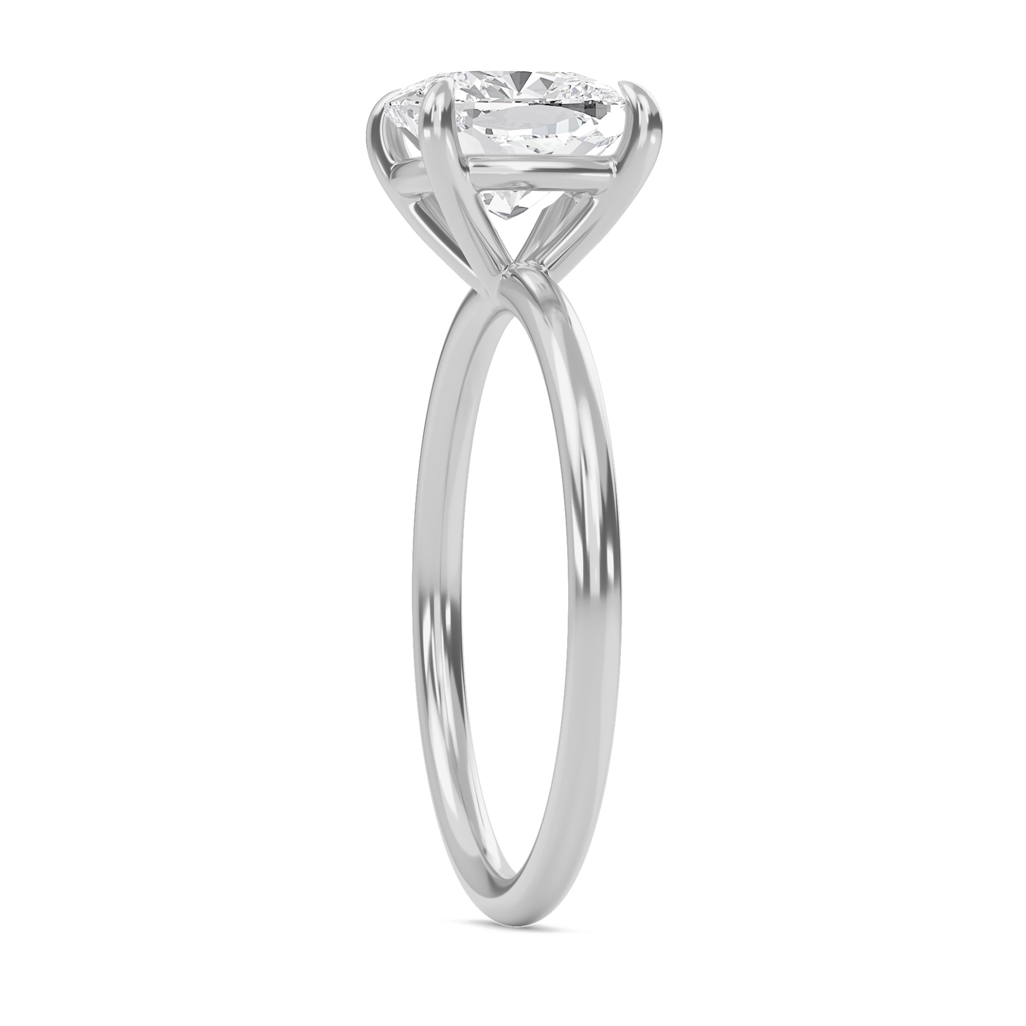 Cushion Perfect Fit Engagement Ring