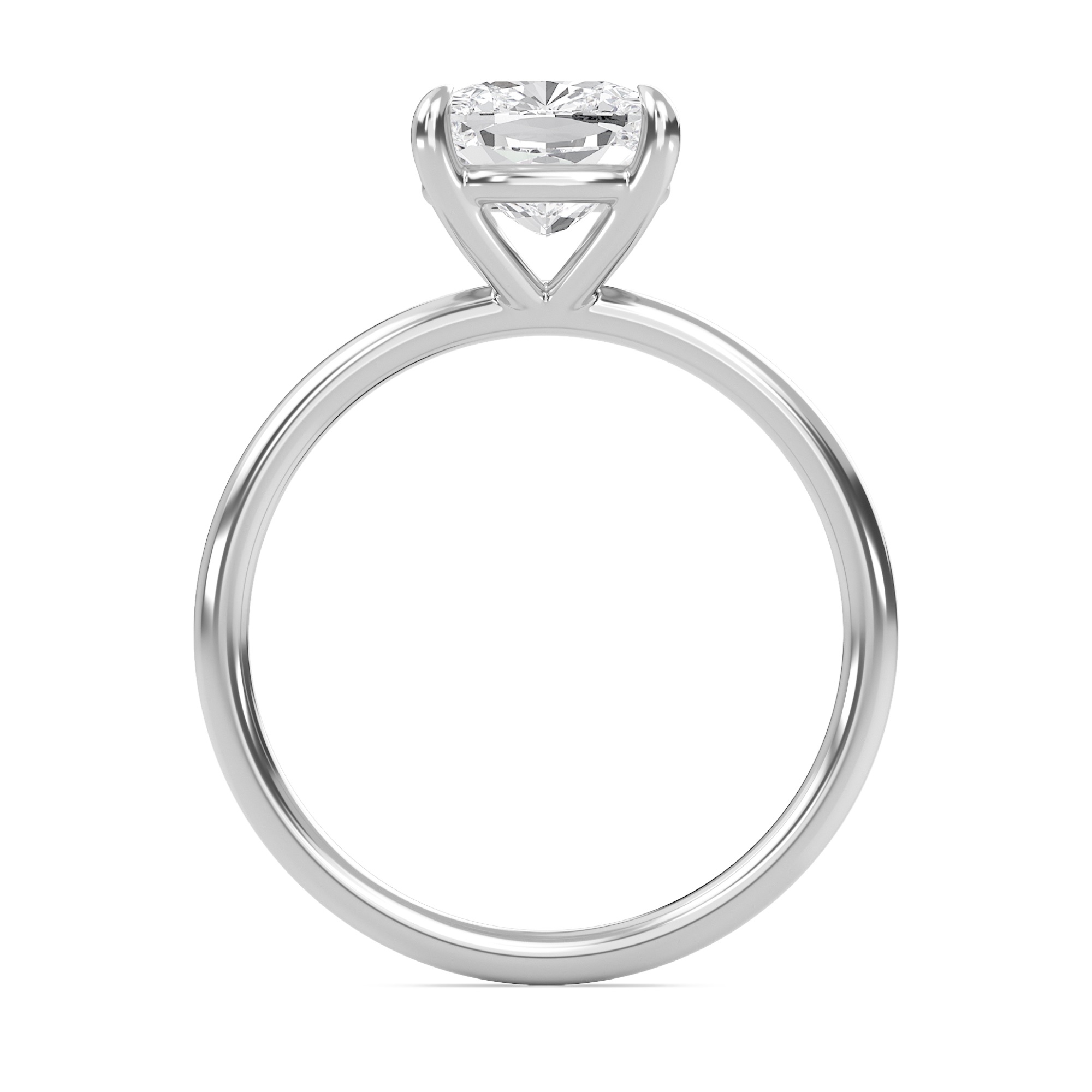 Cushion Perfect Fit Engagement Ring