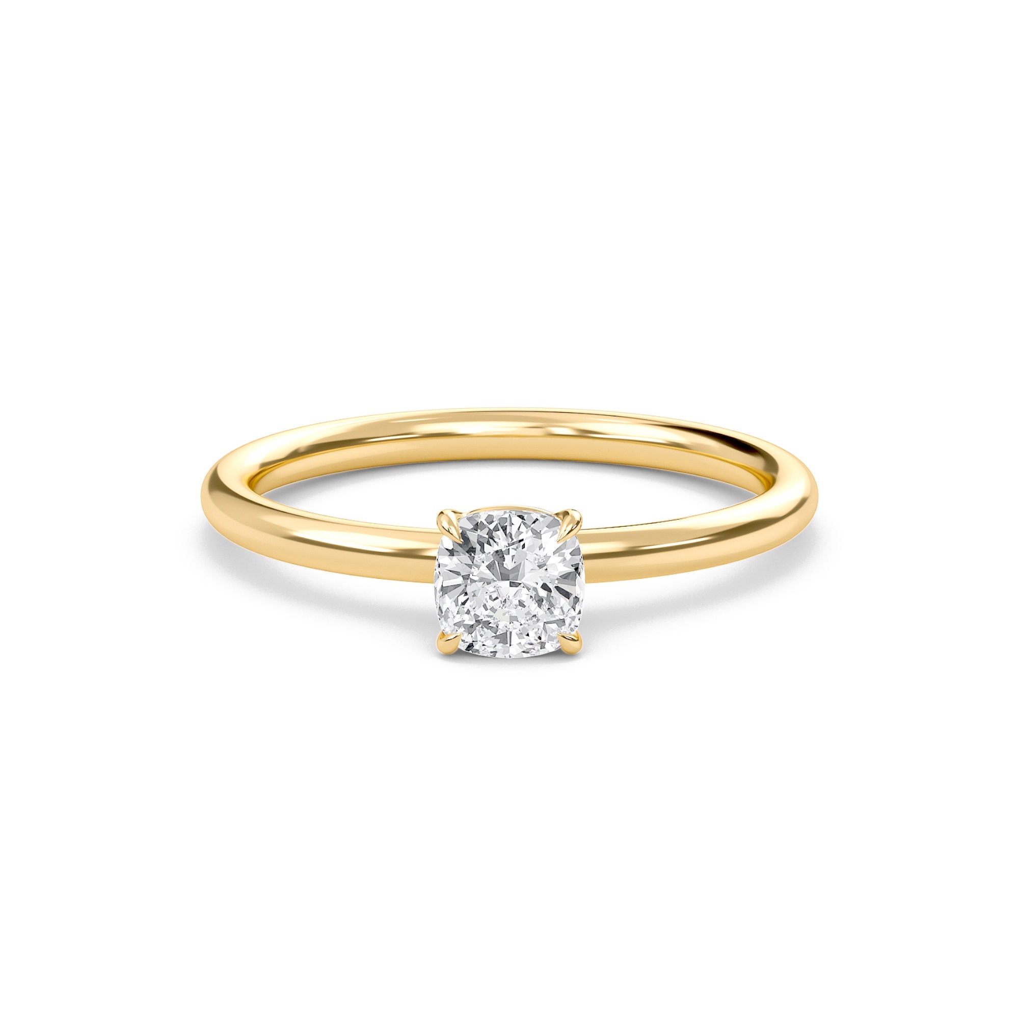Cushion Perfect Fit Engagement Ring