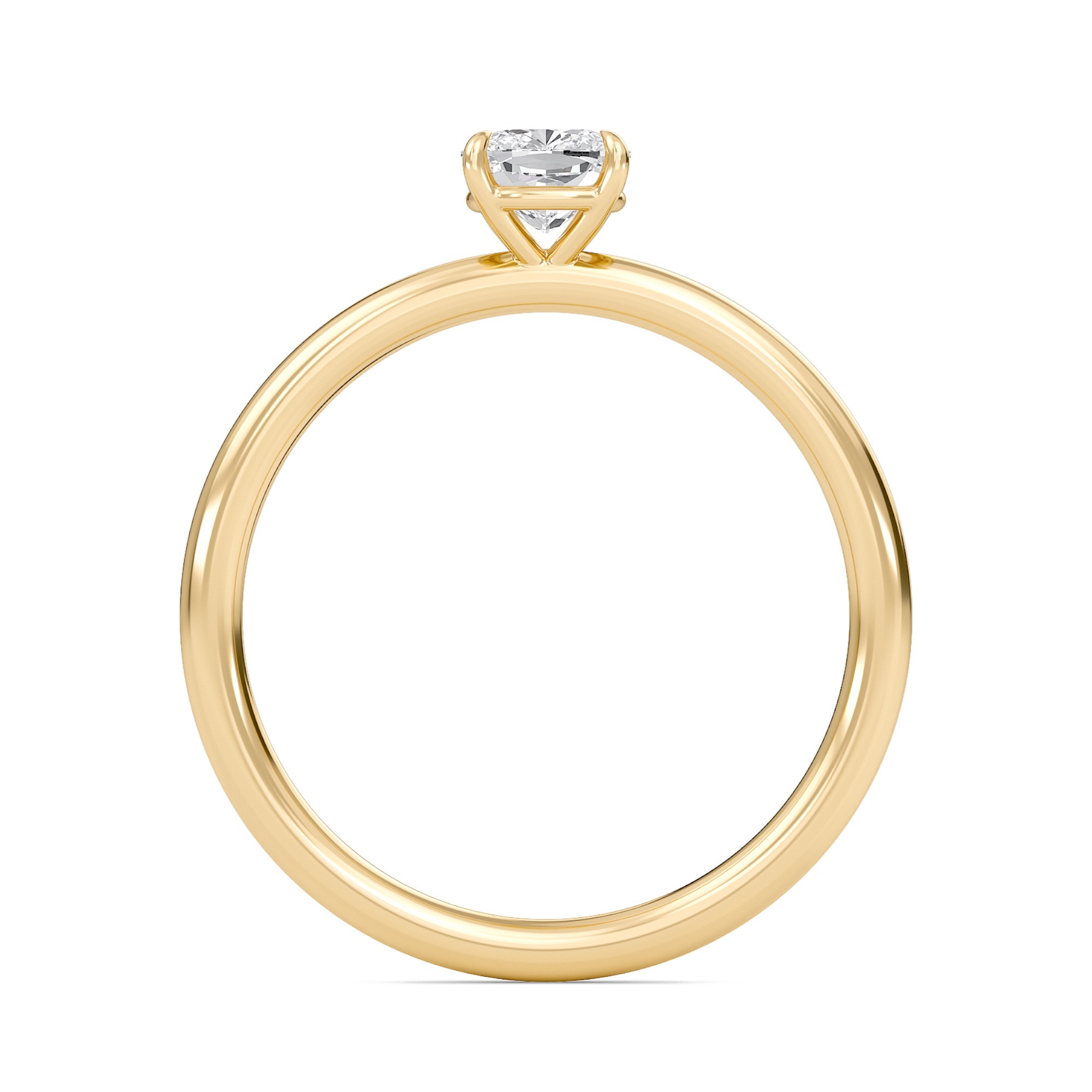 Cushion Perfect Fit Engagement Ring