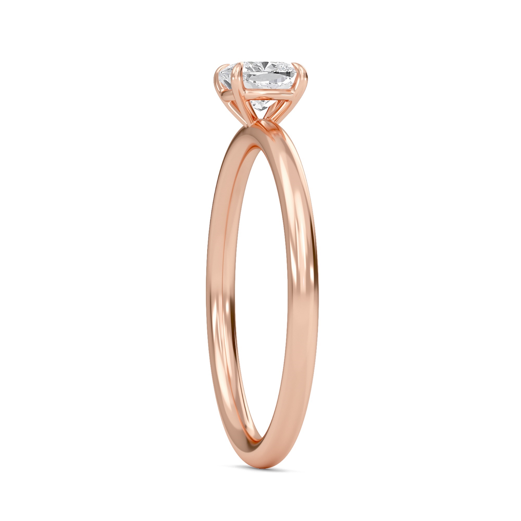 Cushion Perfect Fit Engagement Ring