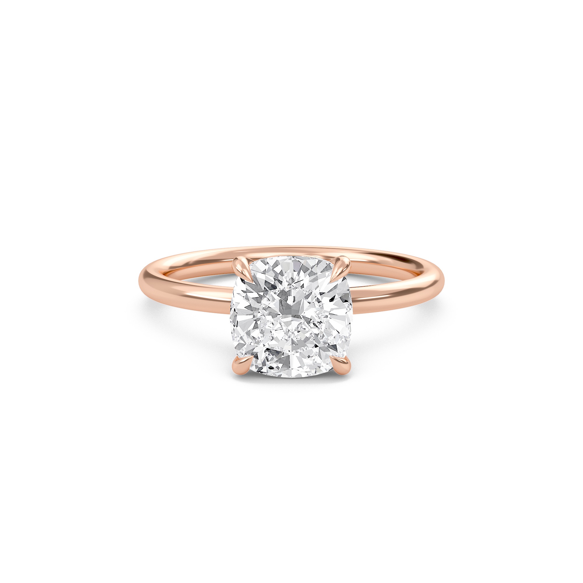 Cushion Perfect Fit Engagement Ring