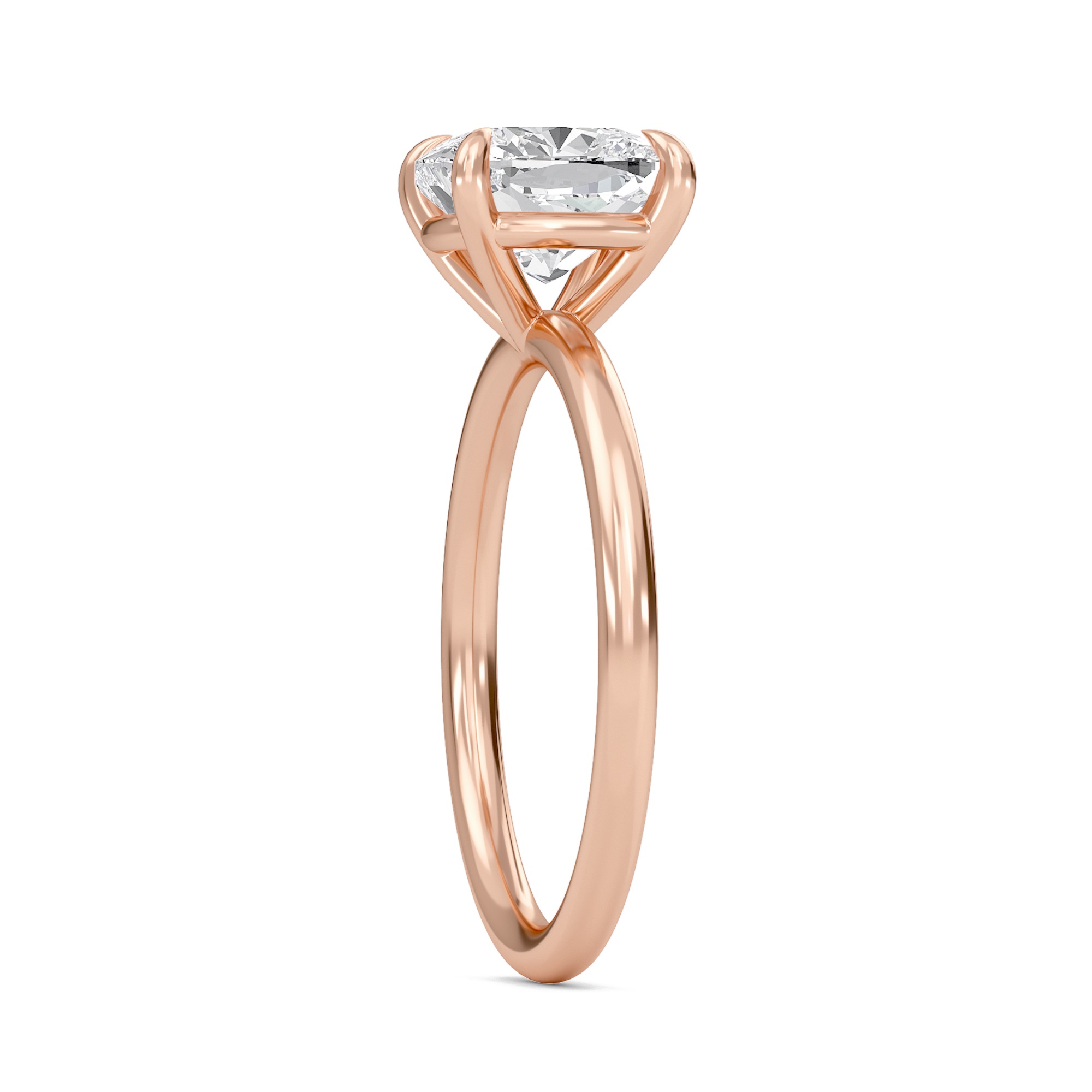 Cushion Perfect Fit Engagement Ring