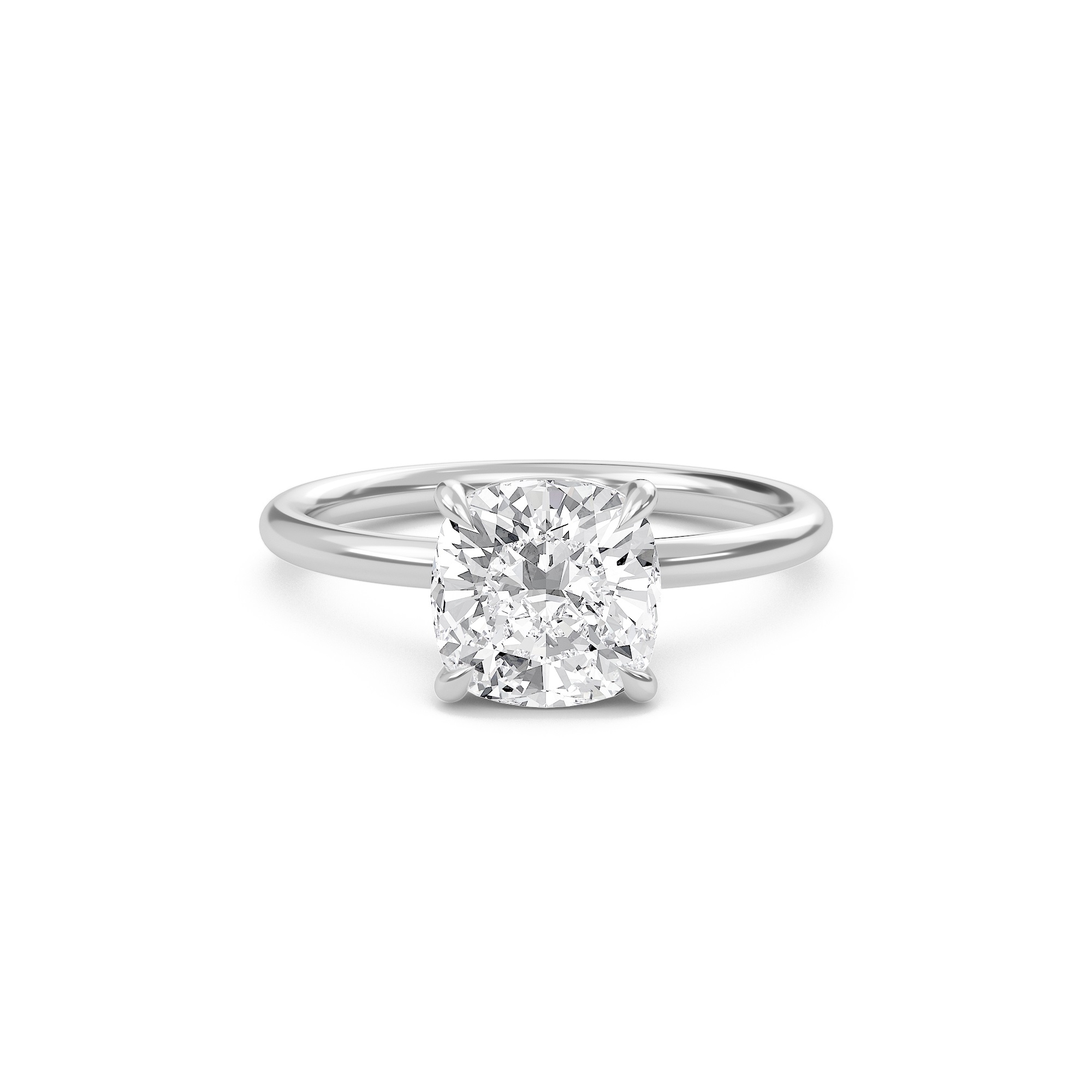 Cushion Perfect Fit Engagement Ring