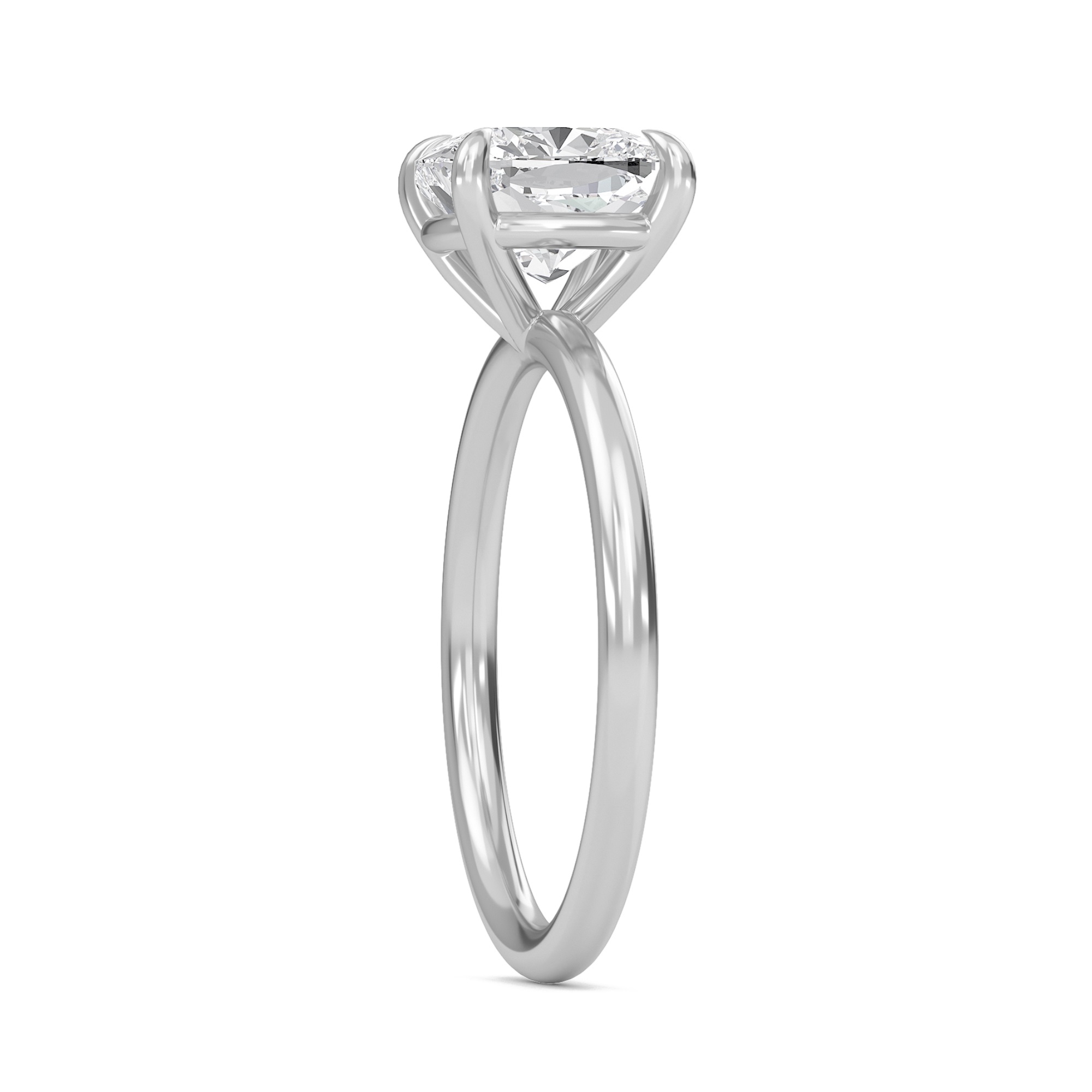 Cushion Perfect Fit Engagement Ring