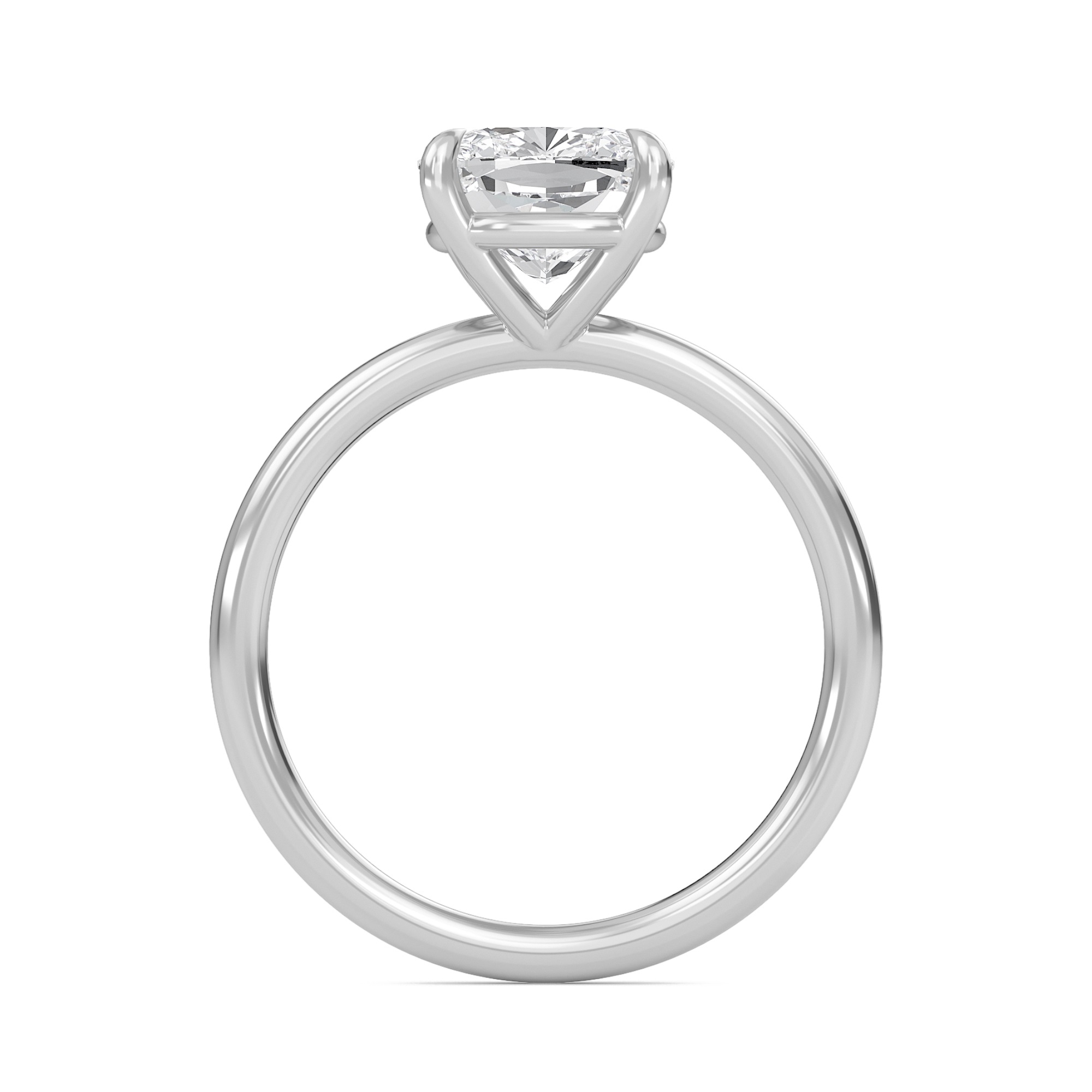 Cushion Perfect Fit Engagement Ring