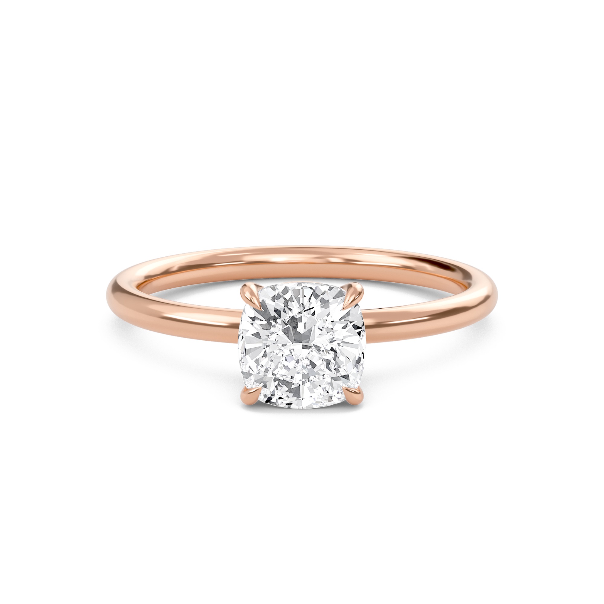 Cushion Perfect Fit Engagement Ring