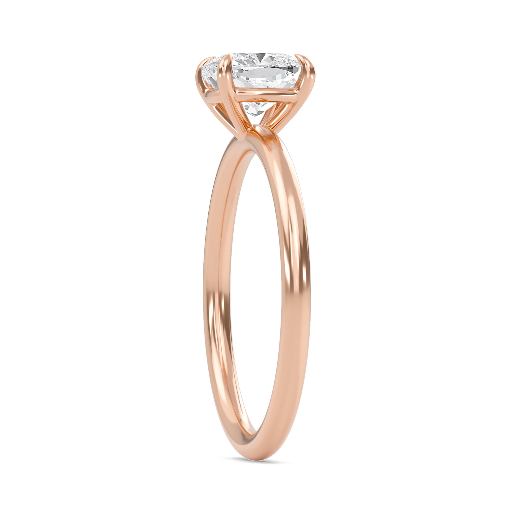 Cushion Perfect Fit Engagement Ring