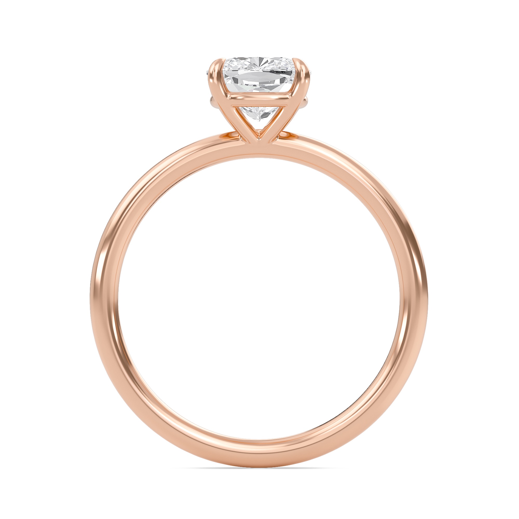 Cushion Perfect Fit Engagement Ring