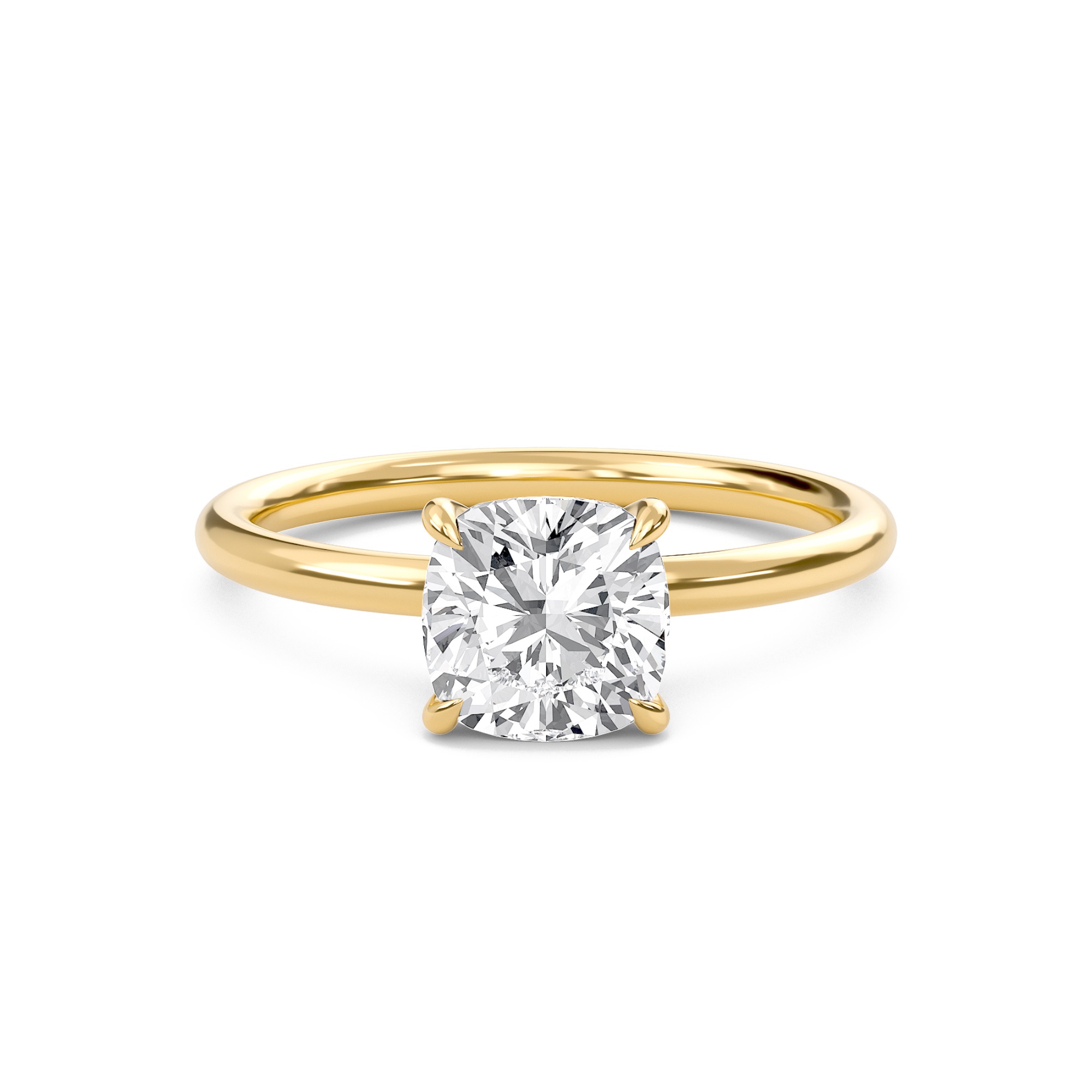 Cushion Perfect Fit Engagement Ring
