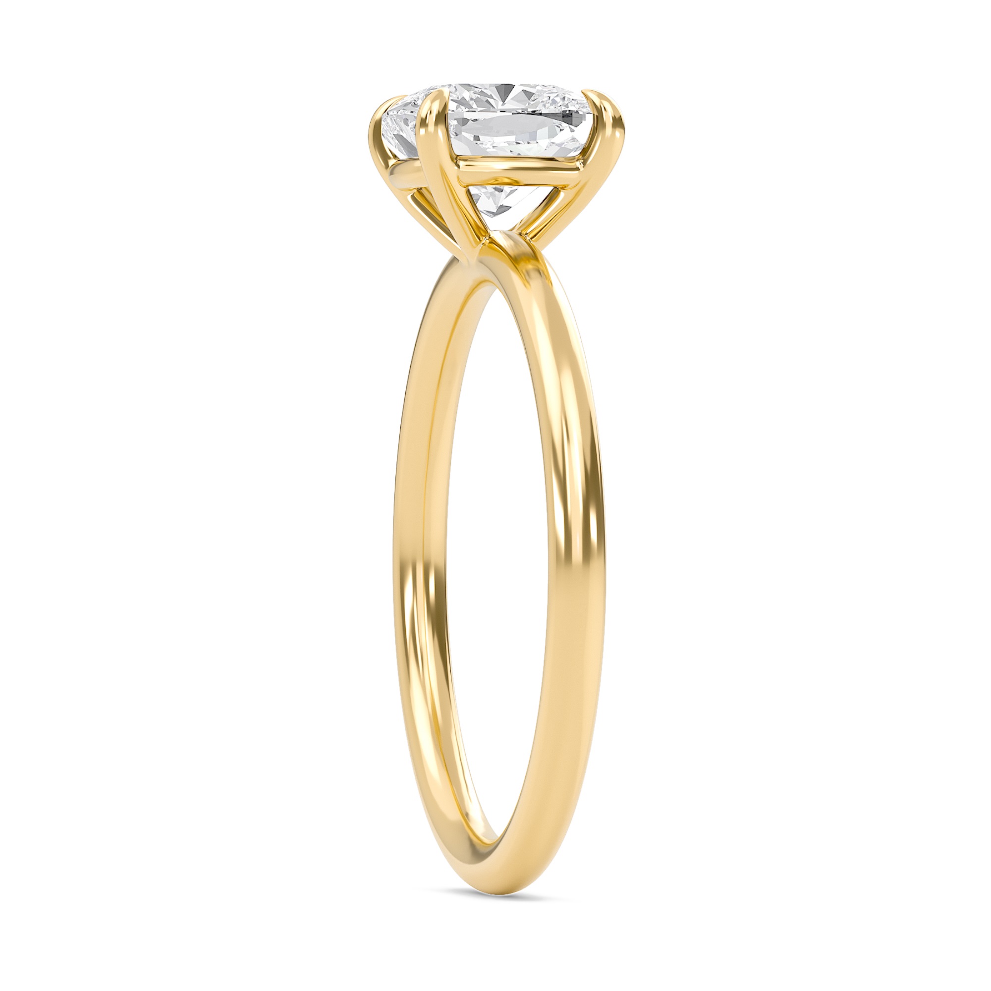 Cushion Perfect Fit Engagement Ring