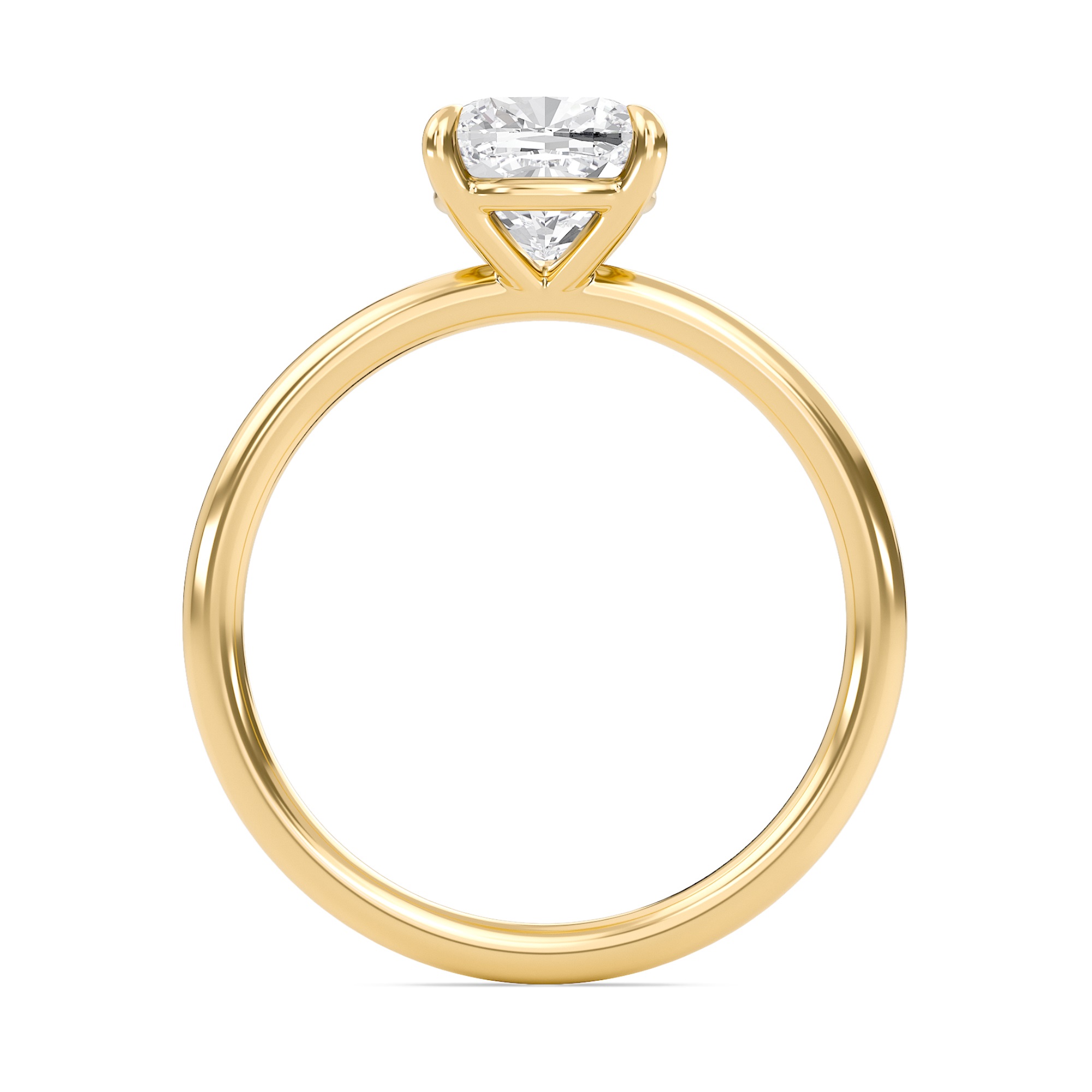 Cushion Perfect Fit Engagement Ring
