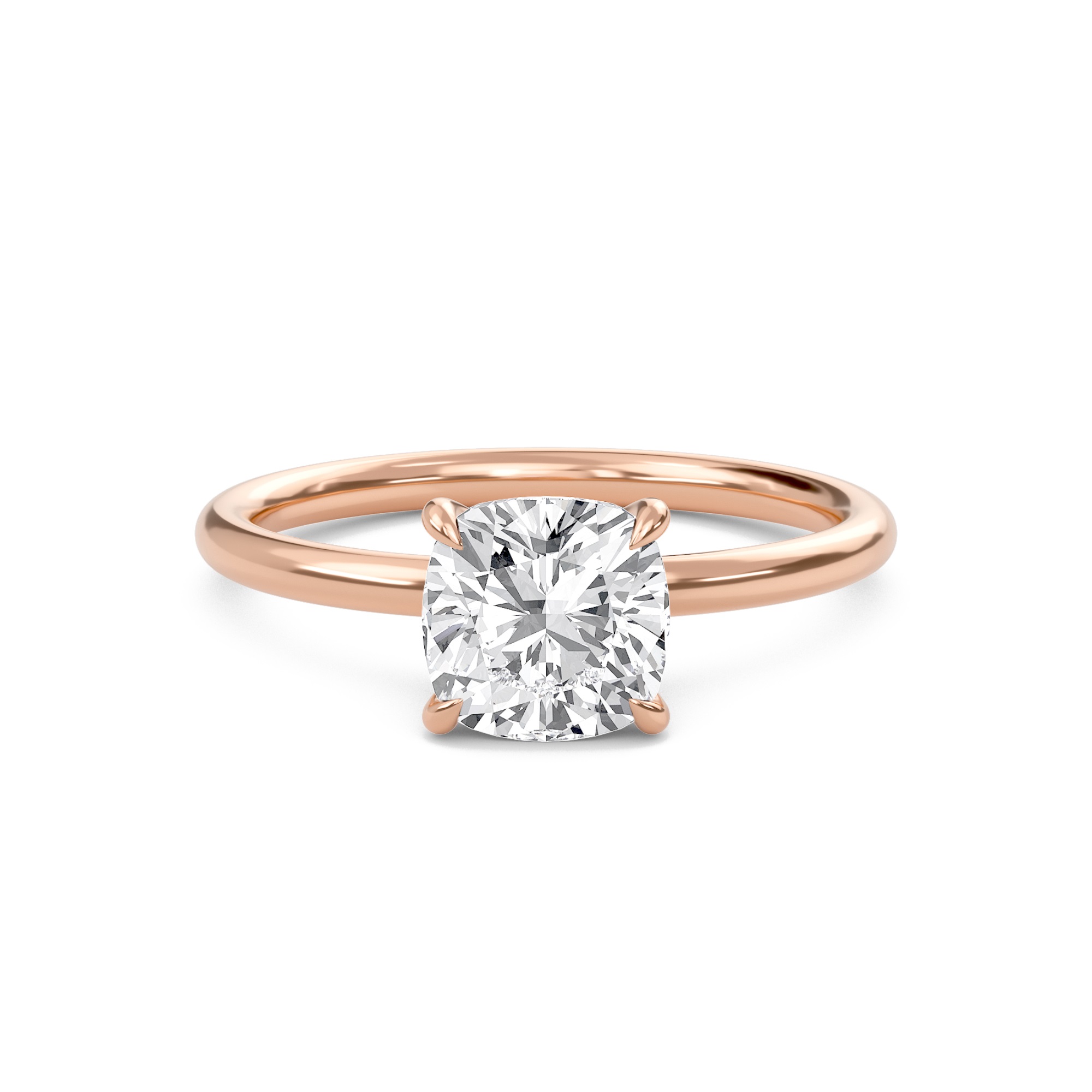 Cushion Perfect Fit Engagement Ring