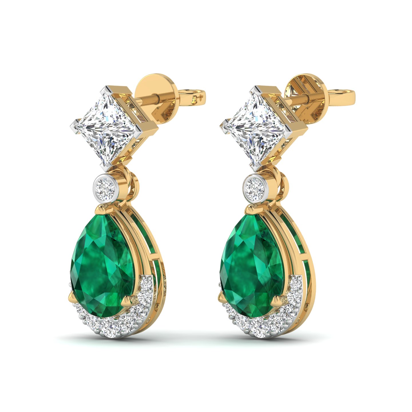 Emerald Elegance Earrings