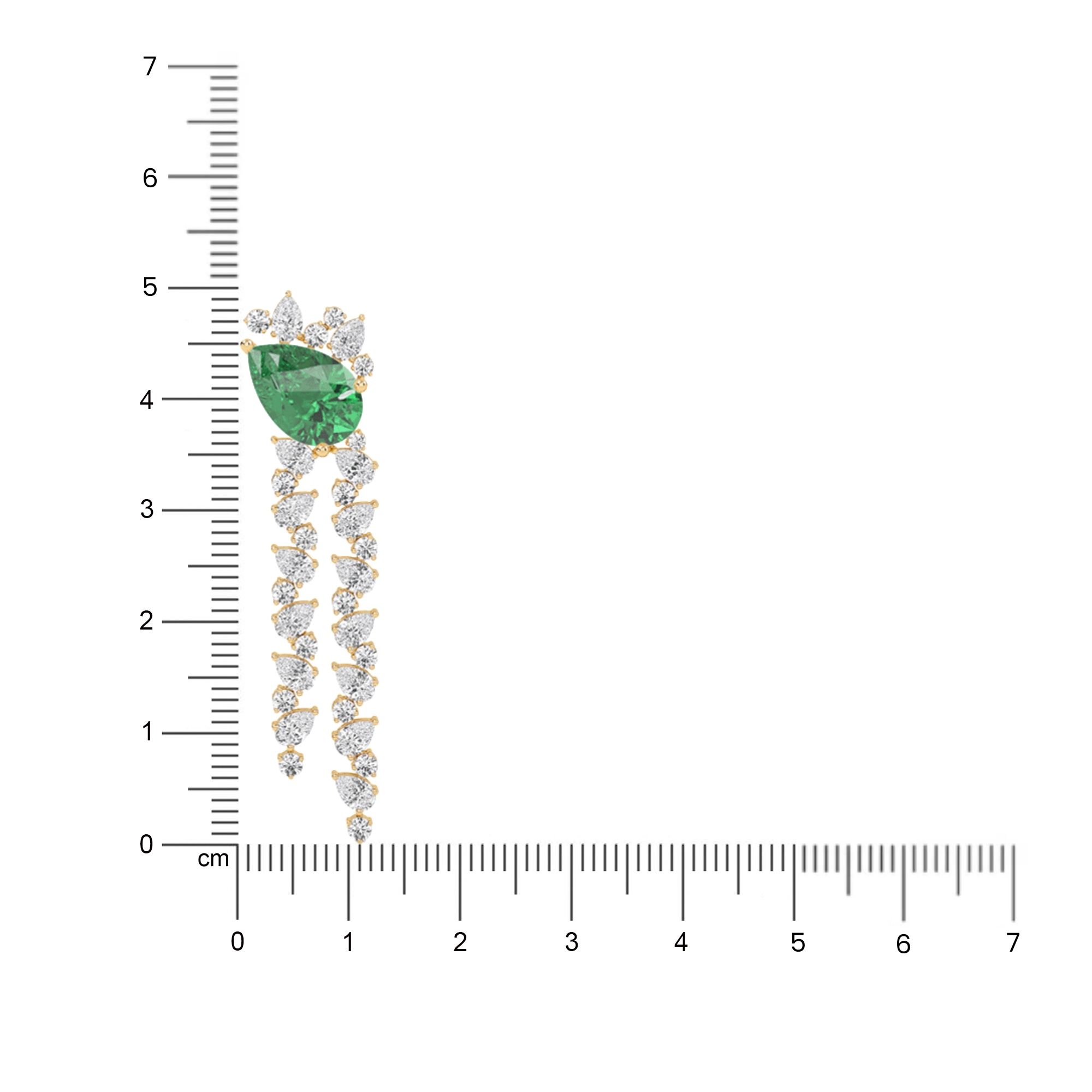 Veridian Lumina Drops Earrings