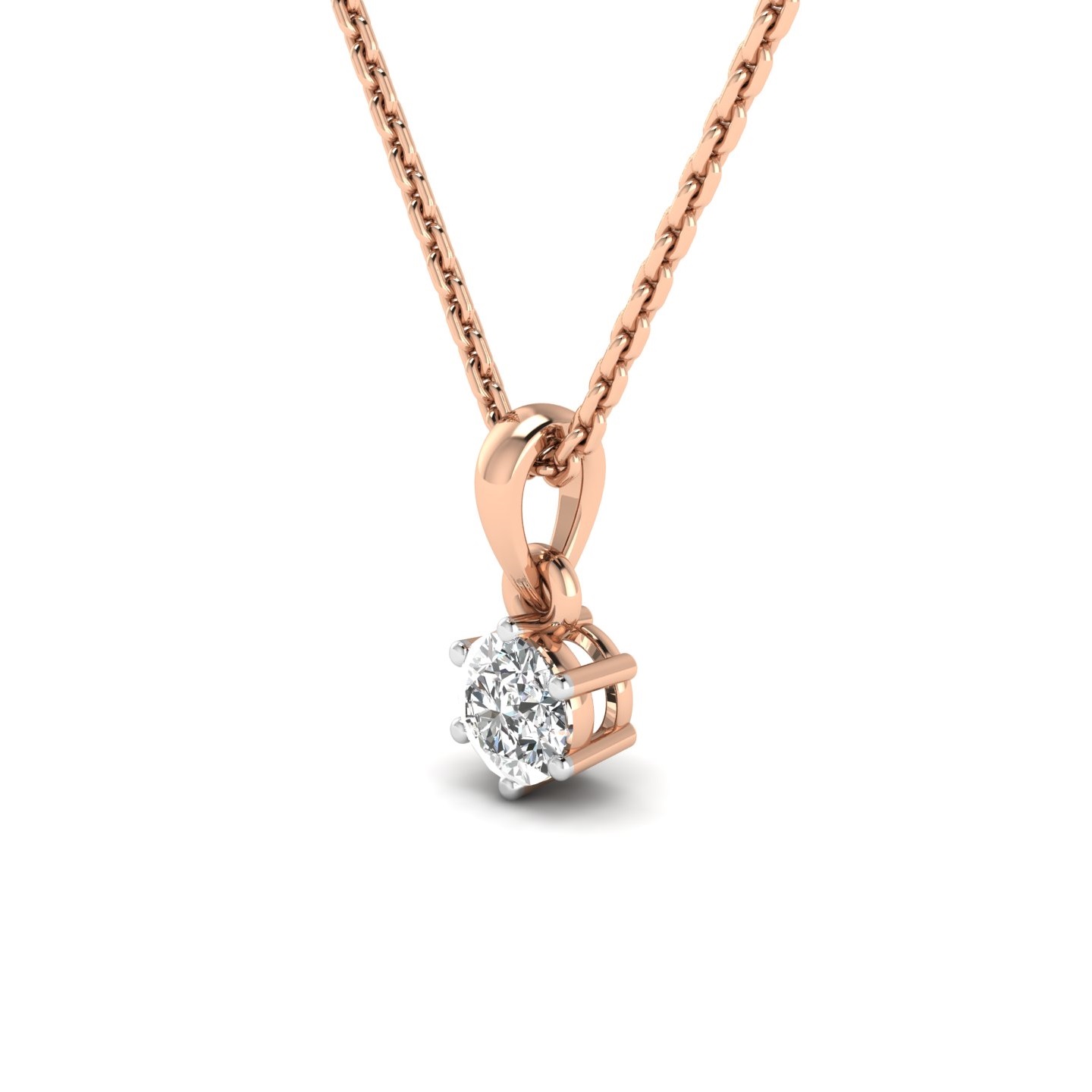 Solitaire Serenity Pendant