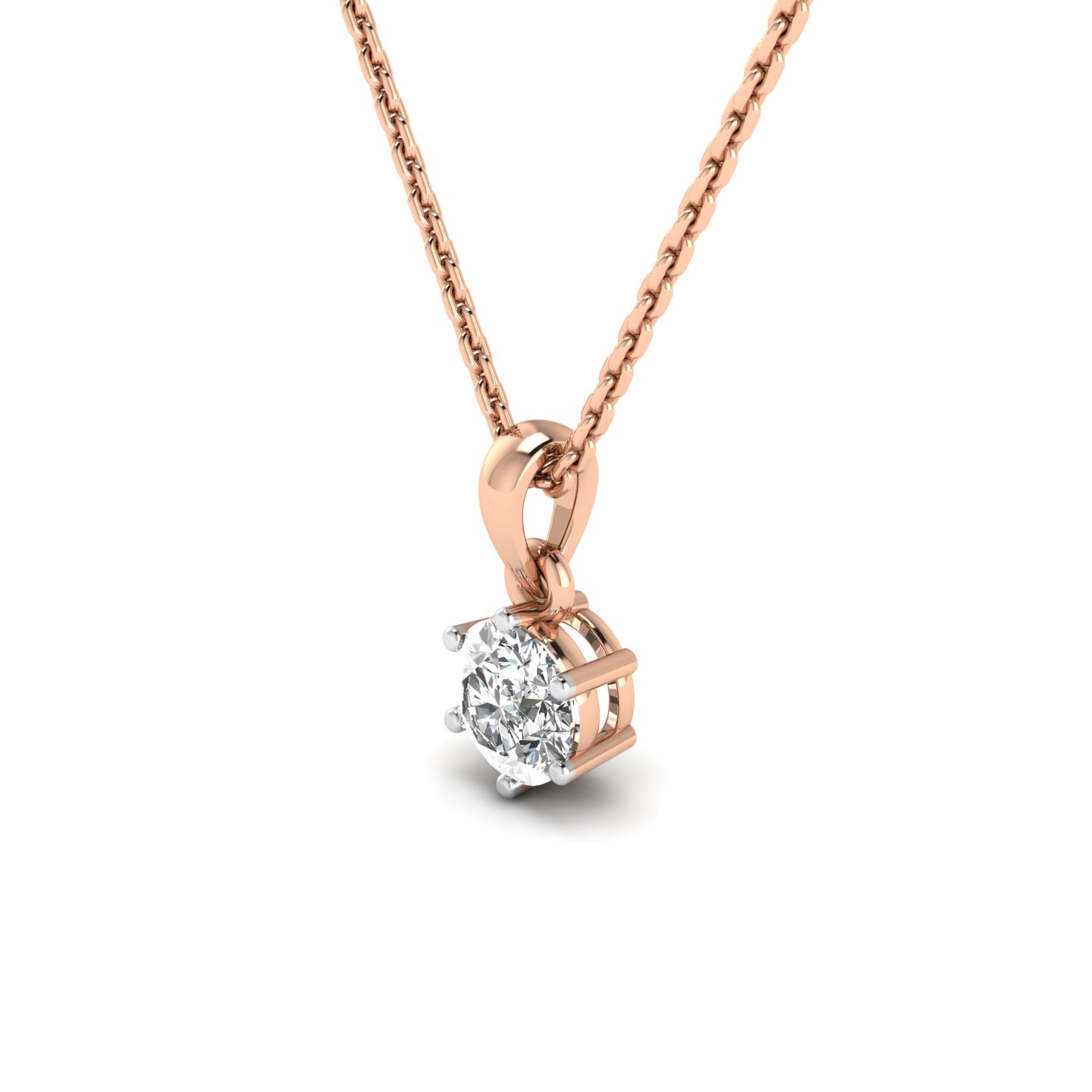 Solitaire Serenity Pendant