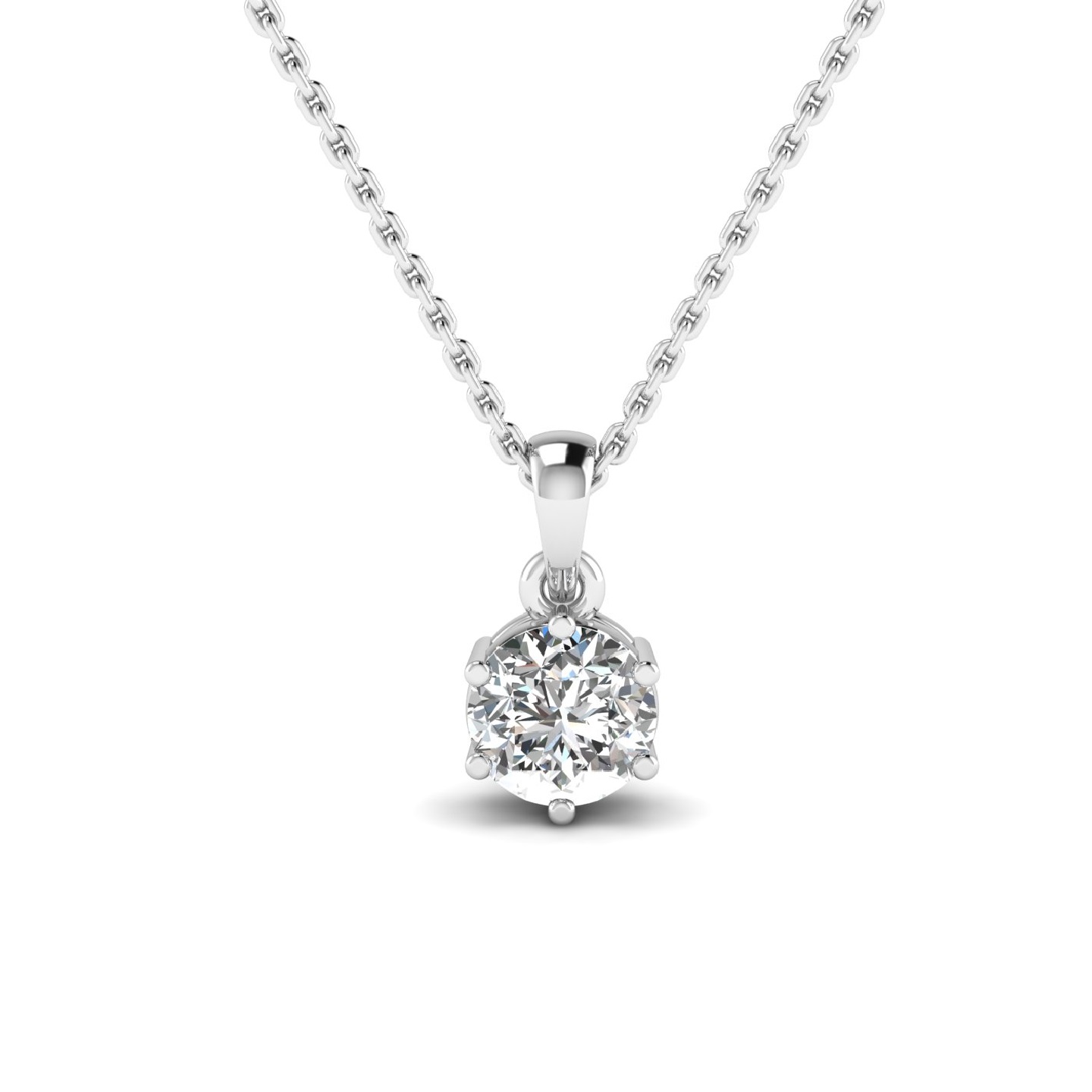 Solitaire Serenity Pendant