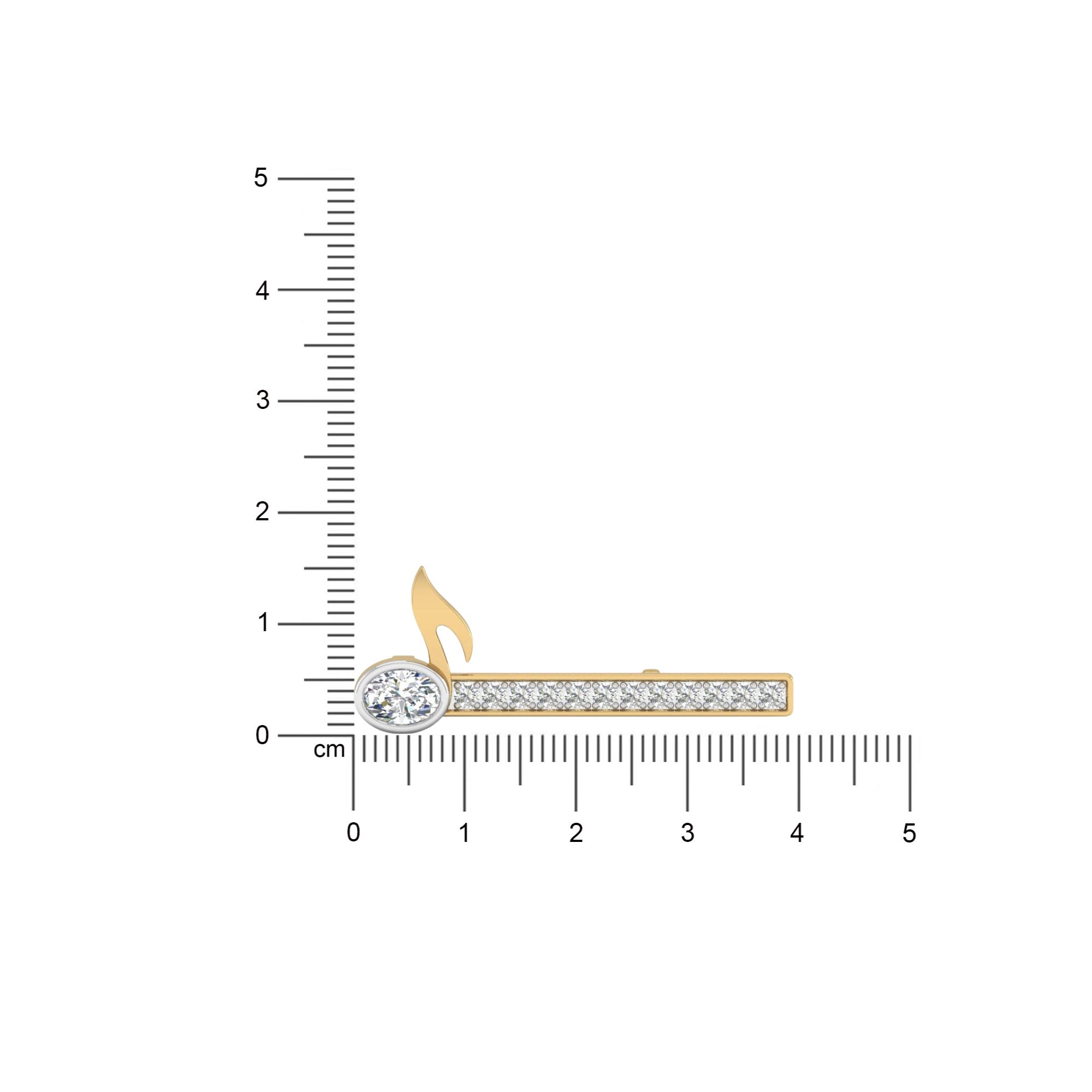 Harmonic Accent Brooch