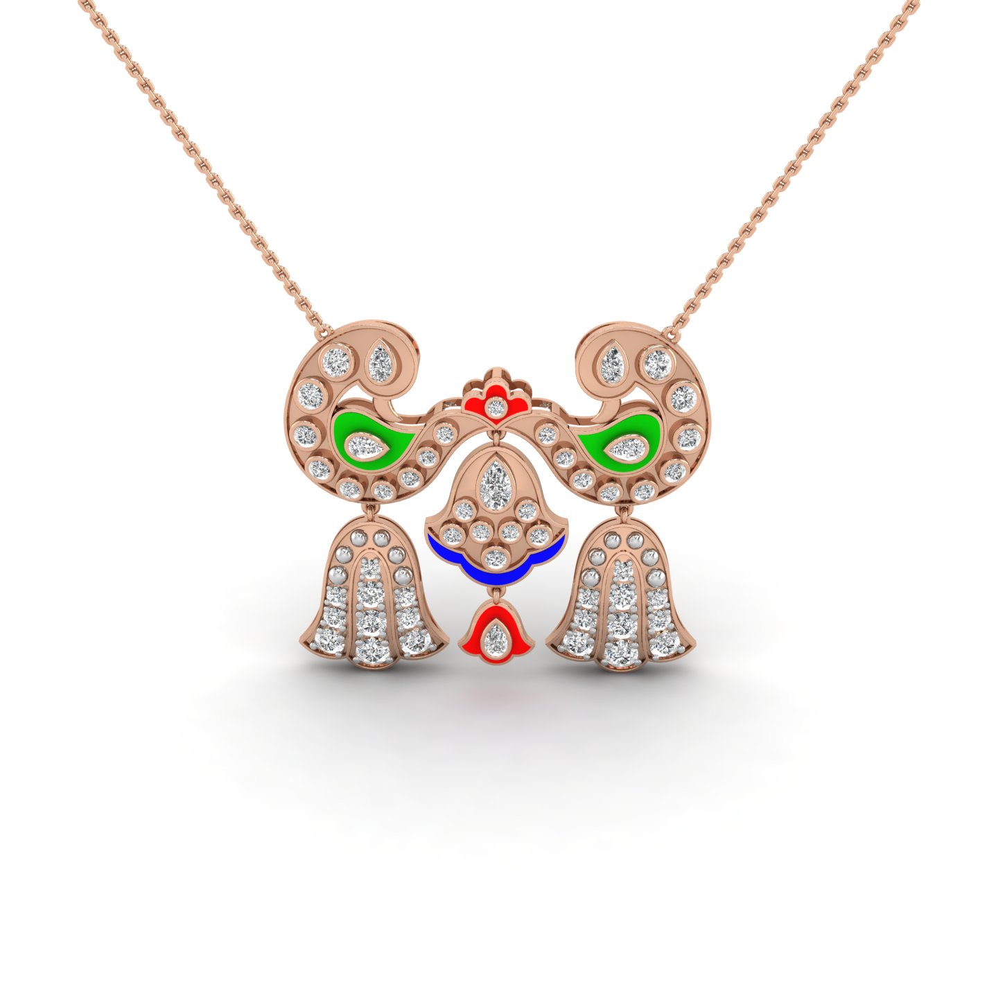 Mayura-Sangam Necklace